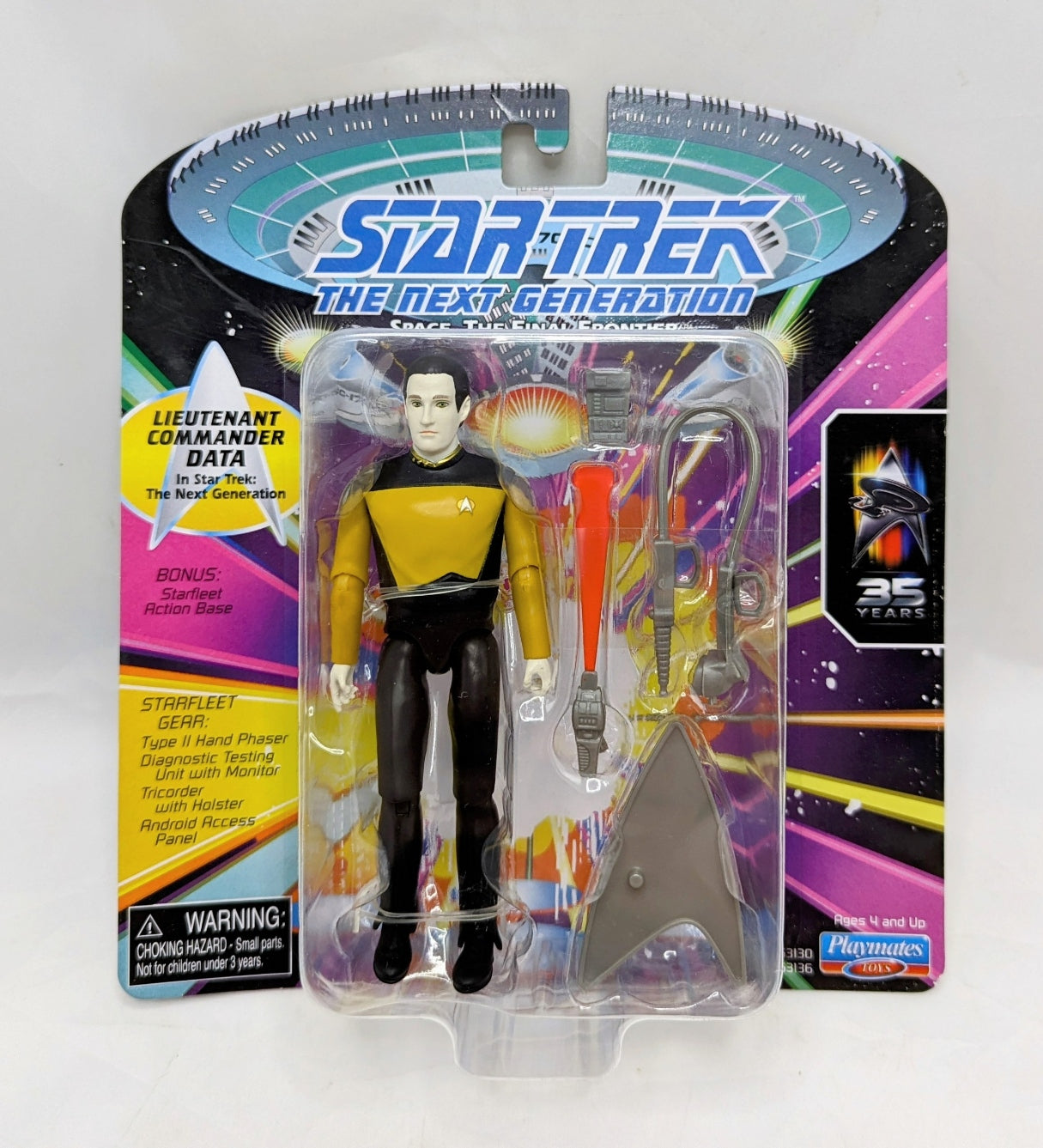 2022 Playmates Star Trek The Next Generation Lieutenant Commander Data Figure