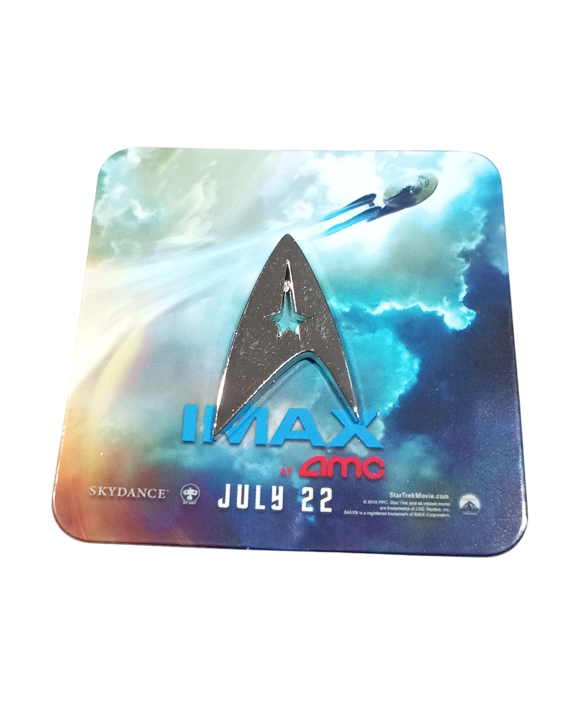 Star Trek Beyond IMAX AMC/Stubs Promotion Enamel Pin - DT