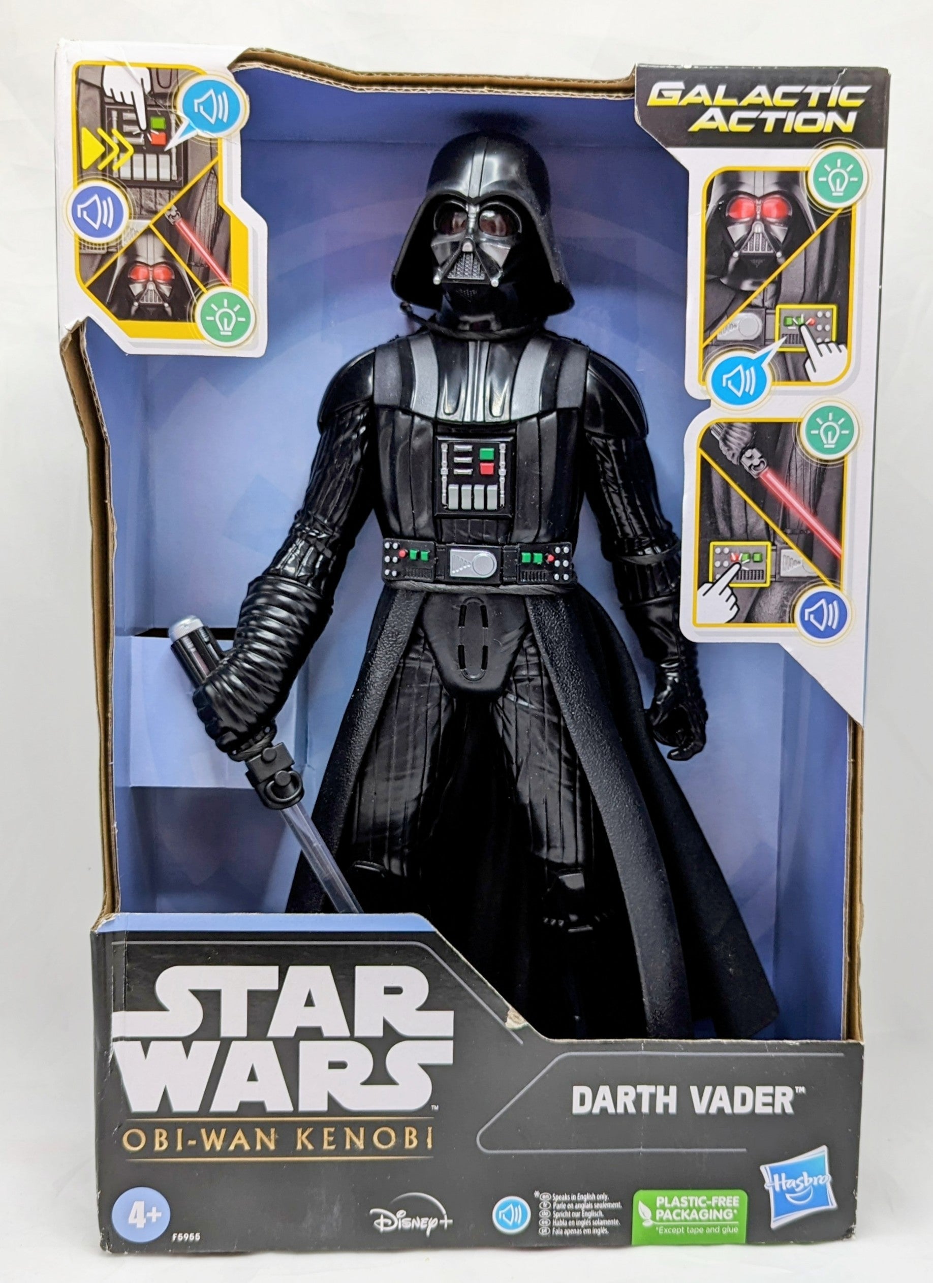 2022 Hasbro Star Wars Obi-Wan Kenobi Galactic Action Darth Vader 12" Figure