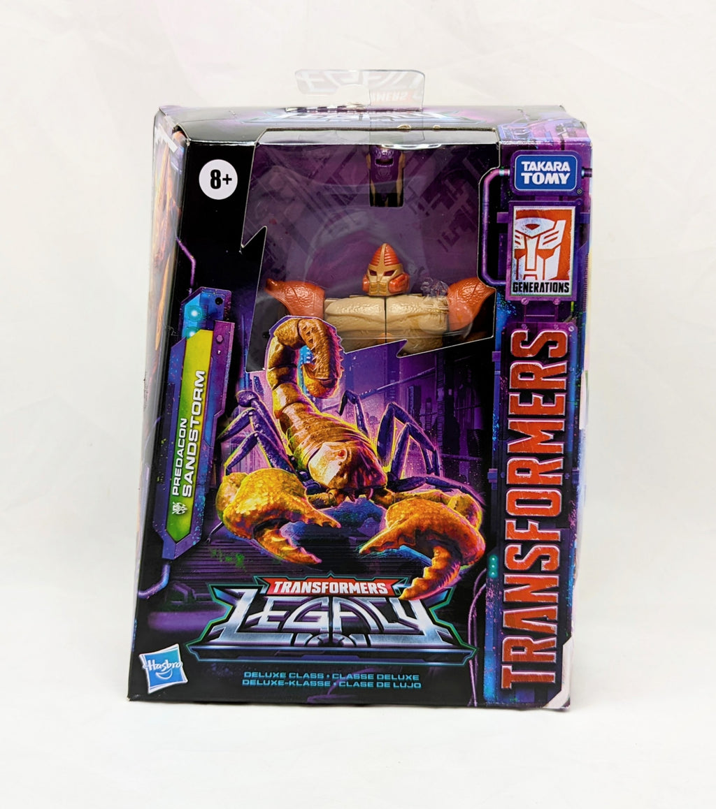 2022 Transformers Legacy Deluxe Class Predacon Sandstorm Action Figure