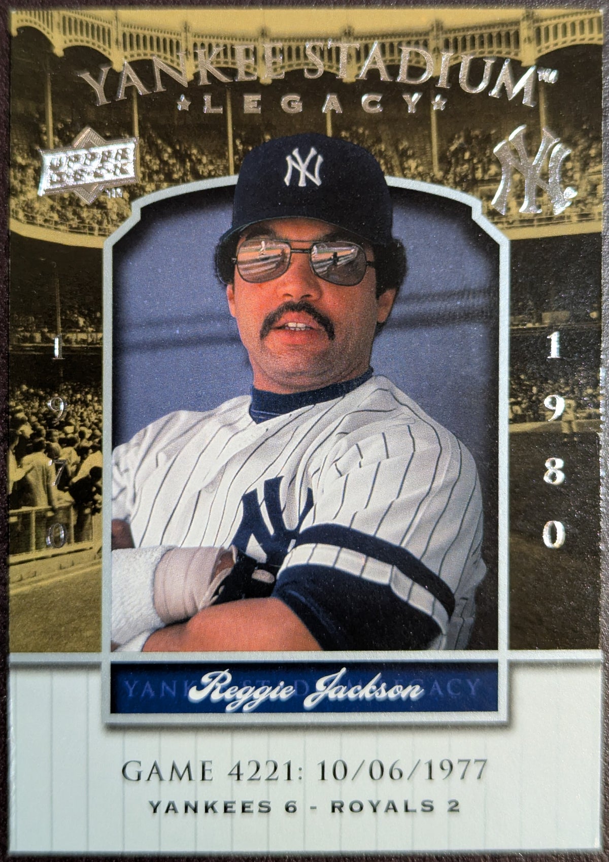 2008 Upper Deck Yankee Stadium Legacy Reggie Jackson #YSL4221