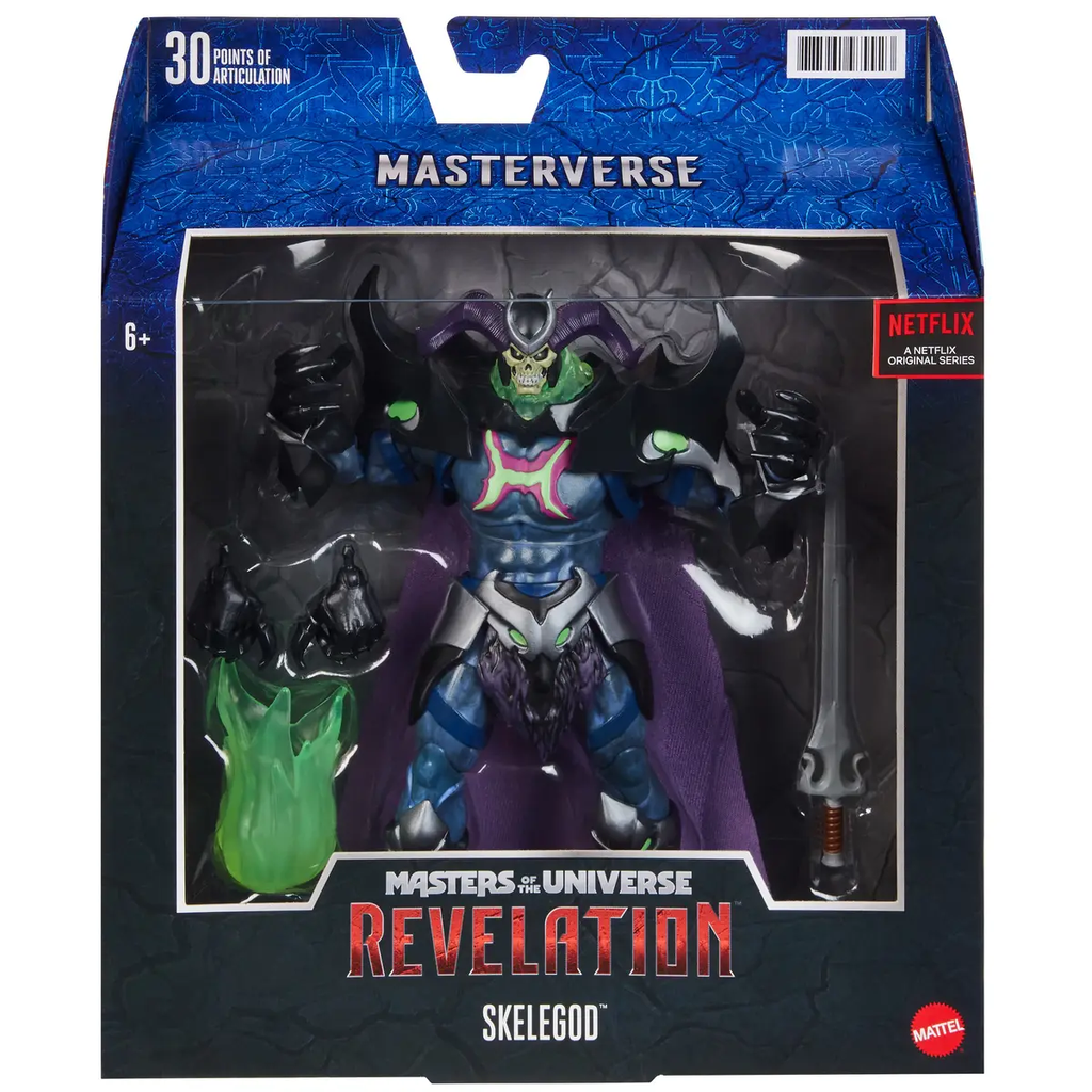 Masters of the Universe Revelation Masterverse Skelegod Skeletor Action Figure