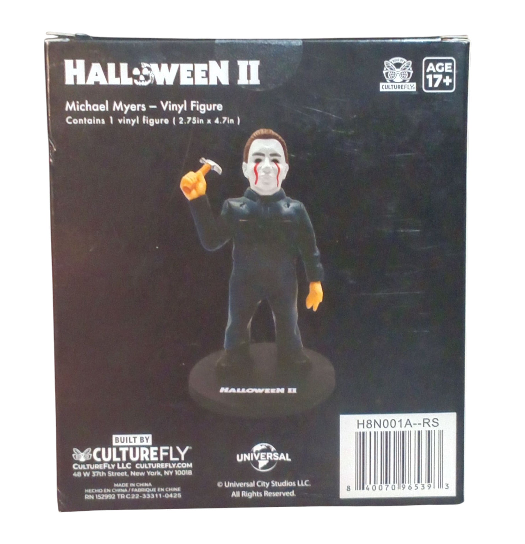 CultureFly Halloween II Michael Myers Bloody Tears 5 Inch Vinyl Horror Figure image 2