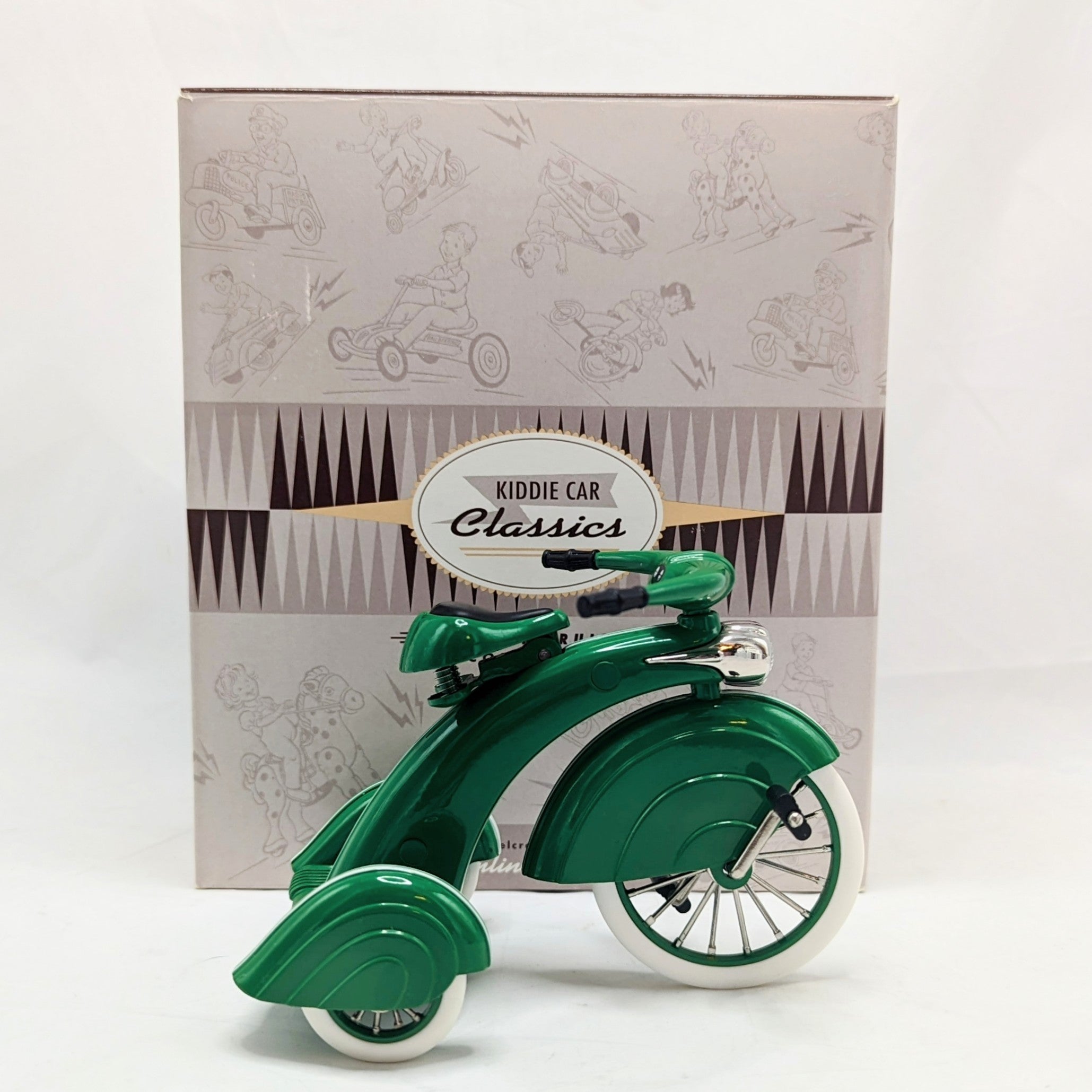 Hallmark Kiddie Car Sidewalk Cruisers 1935 Steelcraft Streamline Velocipede