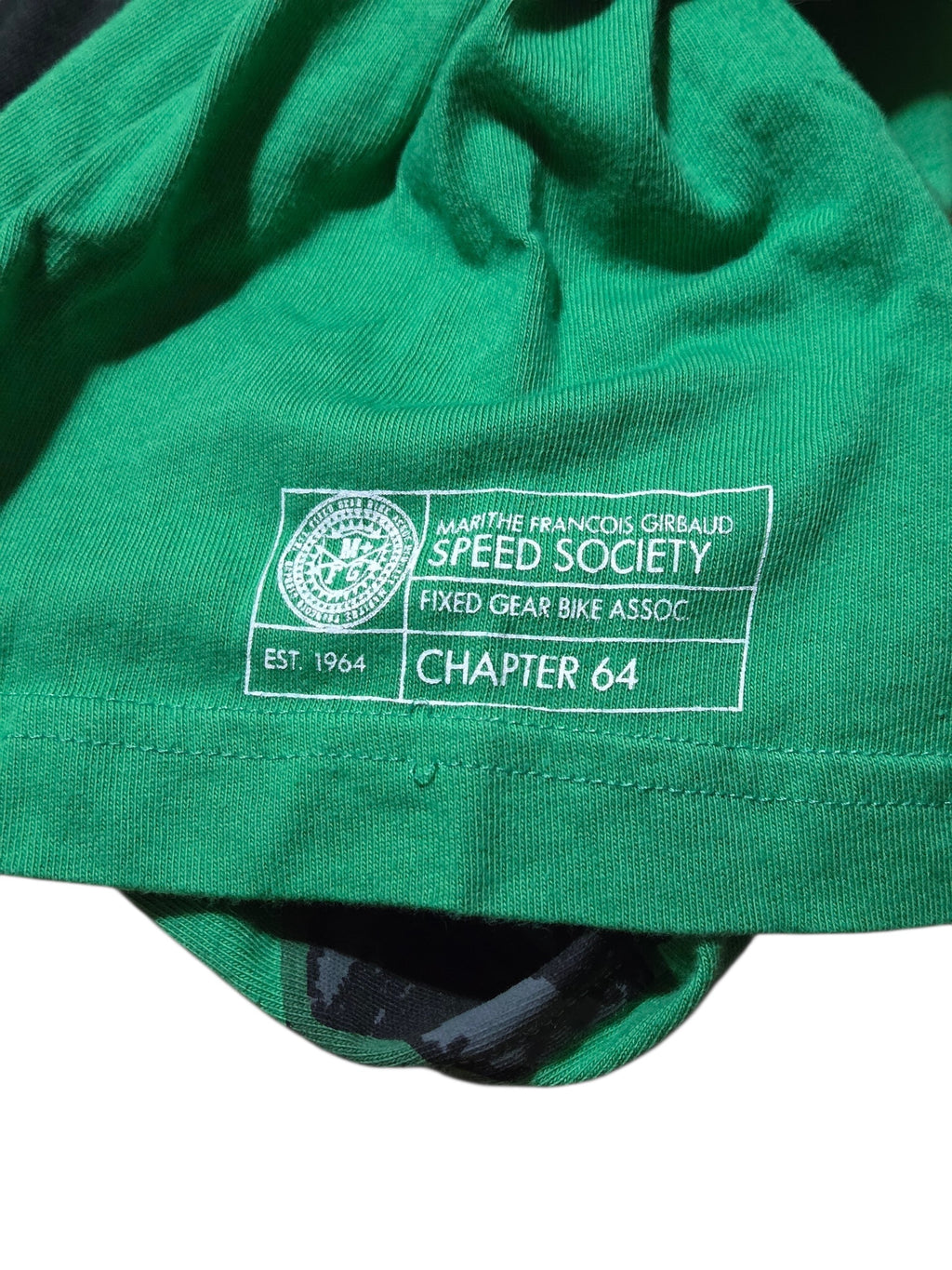 Marithé + François Girbaud Bike Polo Club Tournament Velodrome Green T-Shirt XL image 3