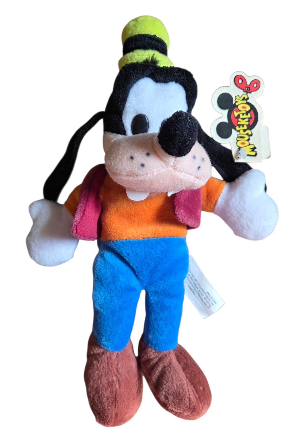 Disney Parks Goofy Bean Bag Mickey Mouseketoys 10" Plush Collectible