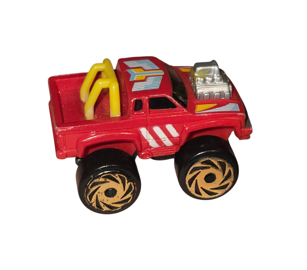 1987 Micro Machines Road Champs Monster Truck 4x4 Red image 2