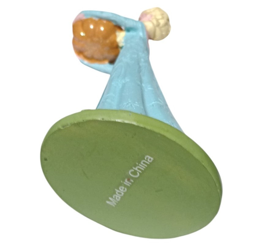 Disney Frozen Elsa With Pumpkin Figurine 5" Halloween PolyResin image 4
