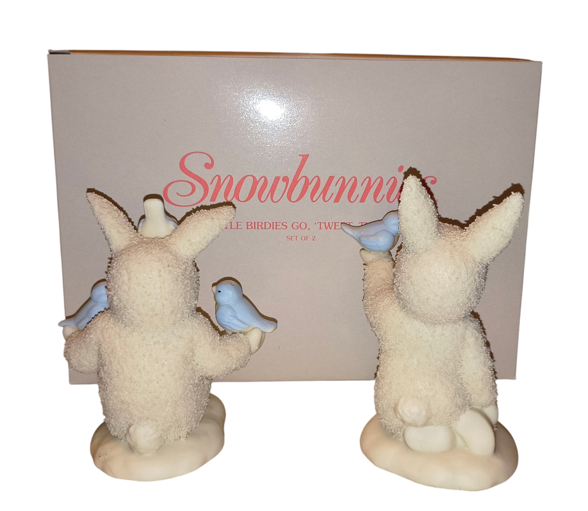 Dept 56 Snowbunnies All The Little Birdies Go Tweet, Tweet, Tweet image 4