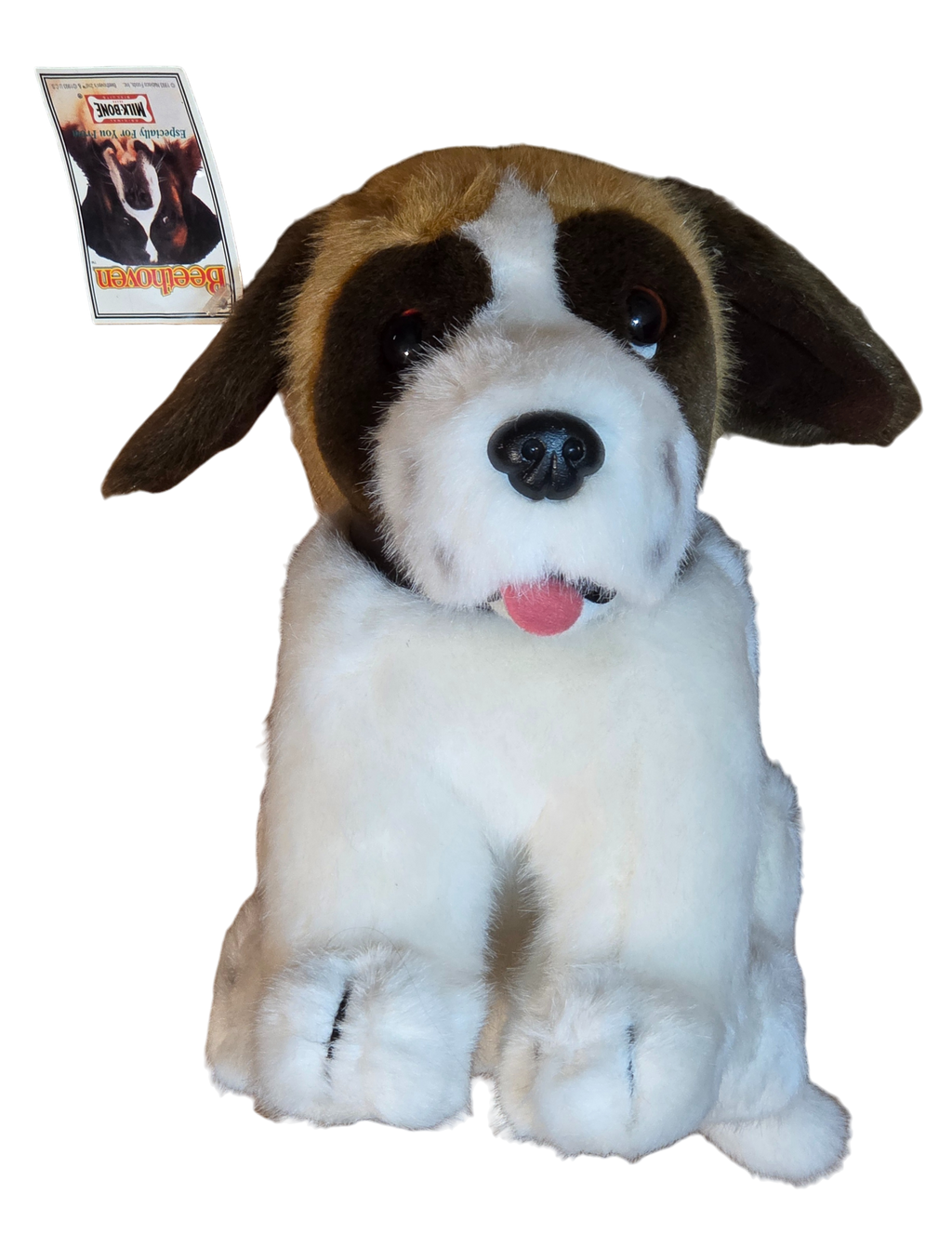 1993 Dakin Beethoven Milk-Bone Plush Dog 11" Stuffed Animal without Bone