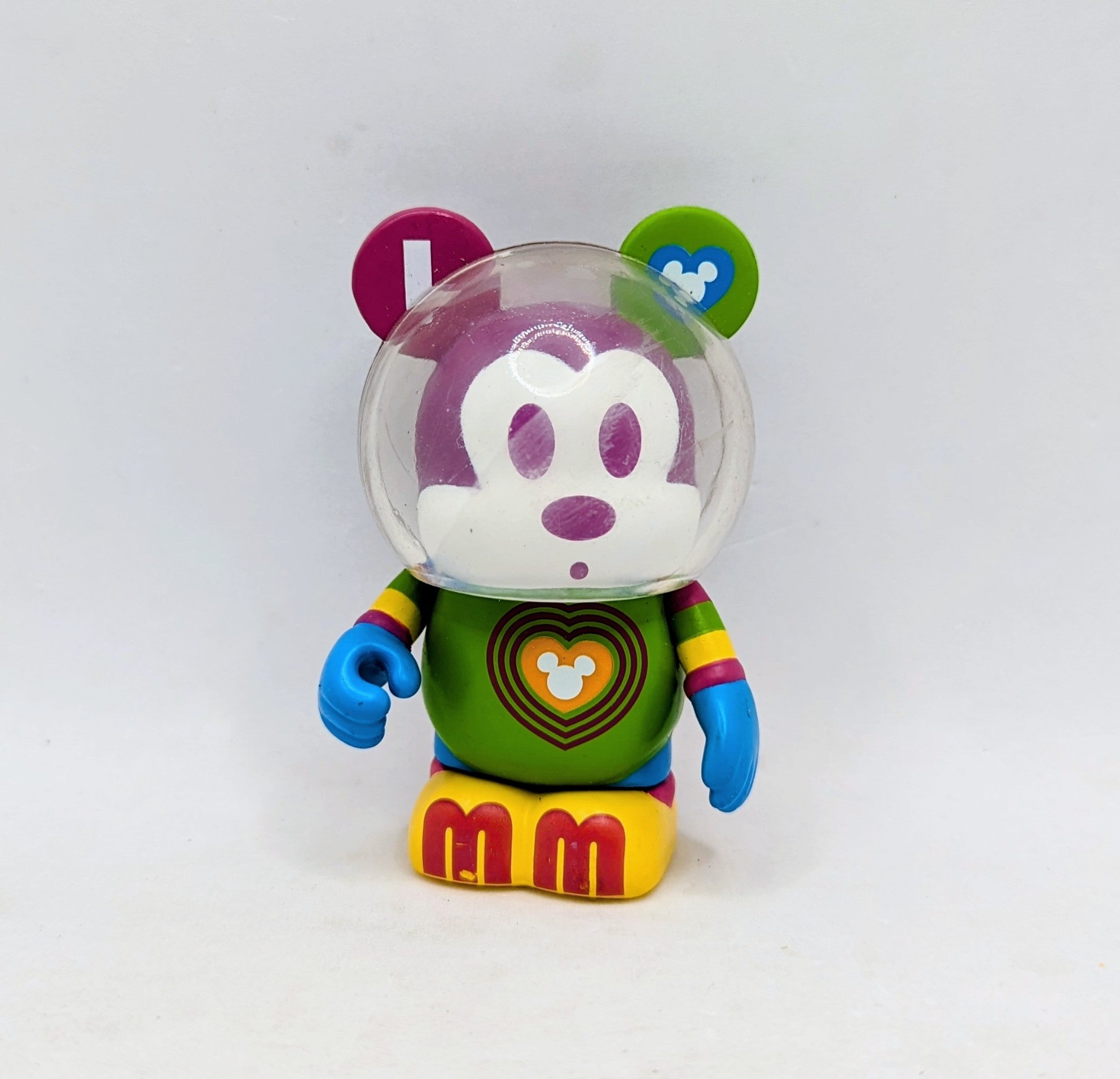 Disney Store Vinylmation I Love Mickey Mouse Stripes Vinyl Figure