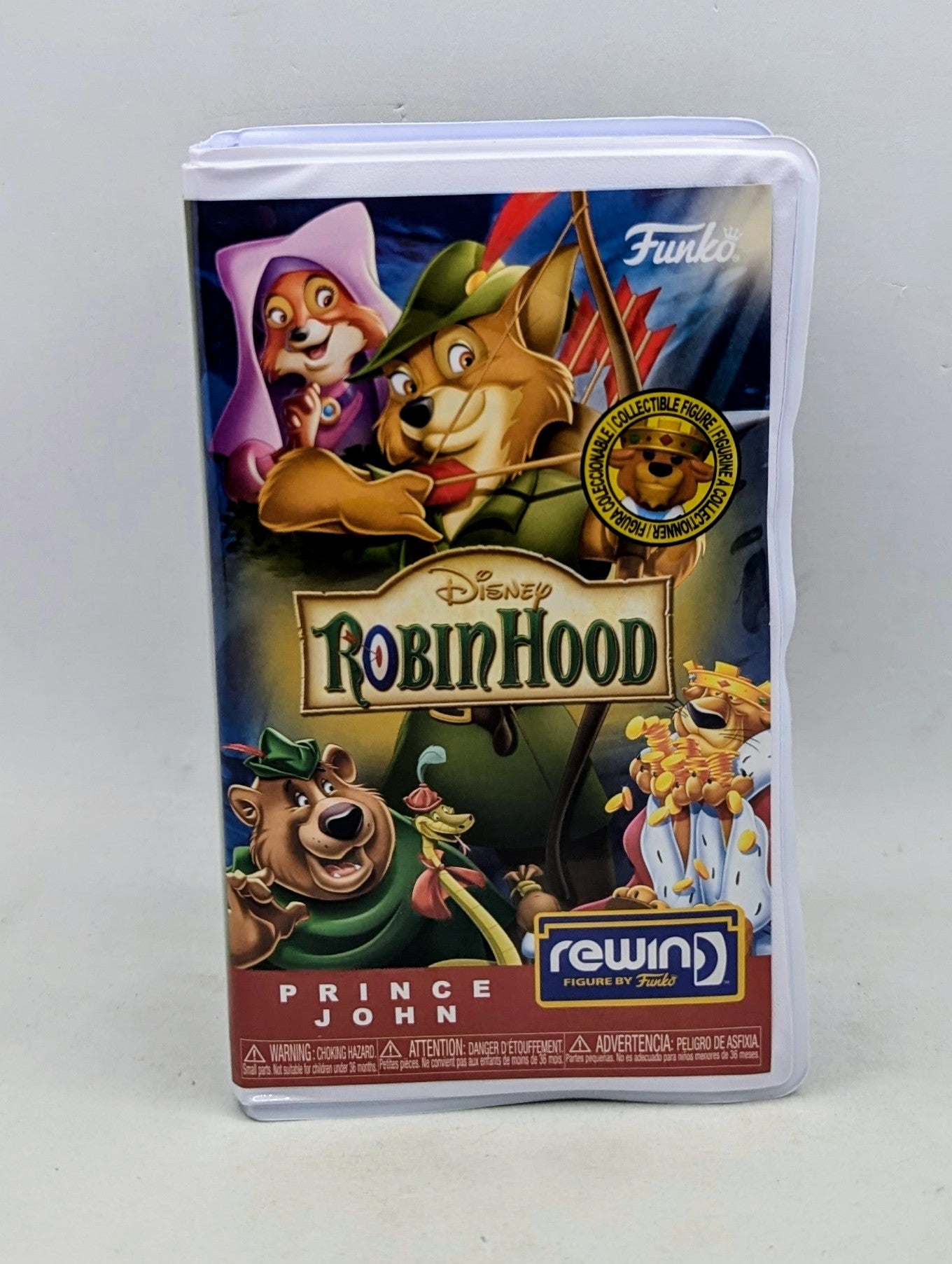 Funko Blockbuster Rewind Disney Robin Hood Prince John