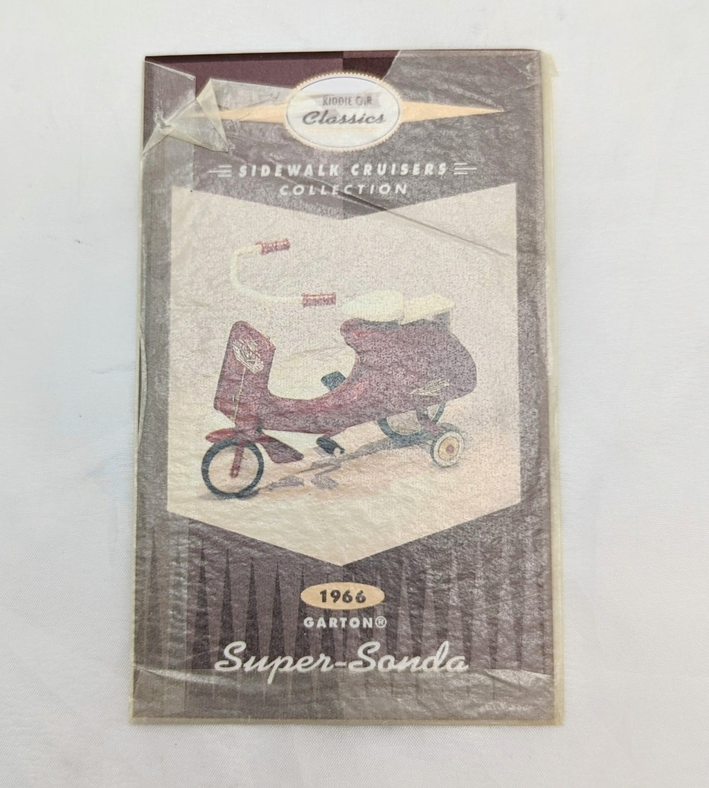 Hallmark Kiddie Car Classics Sidewalk Cruisers 1966 Garton Super-Sonda image 5
