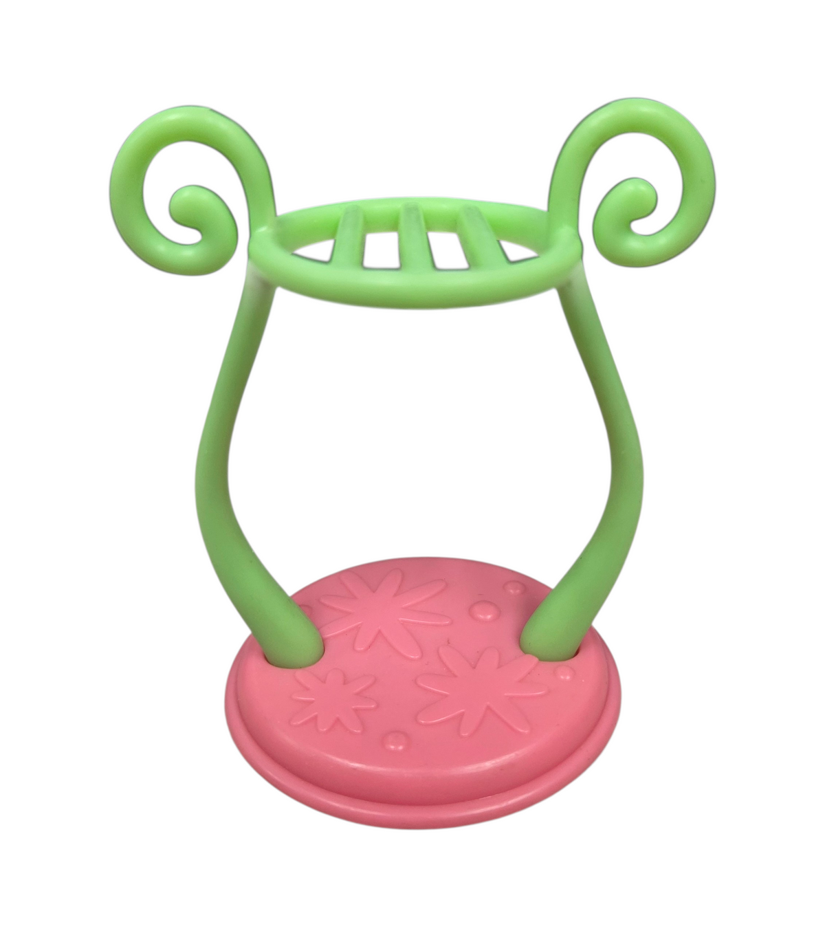 2004 Littlest Pet Shop LPS Monkey Gym #56 Climb On Home Pink/Green image 2