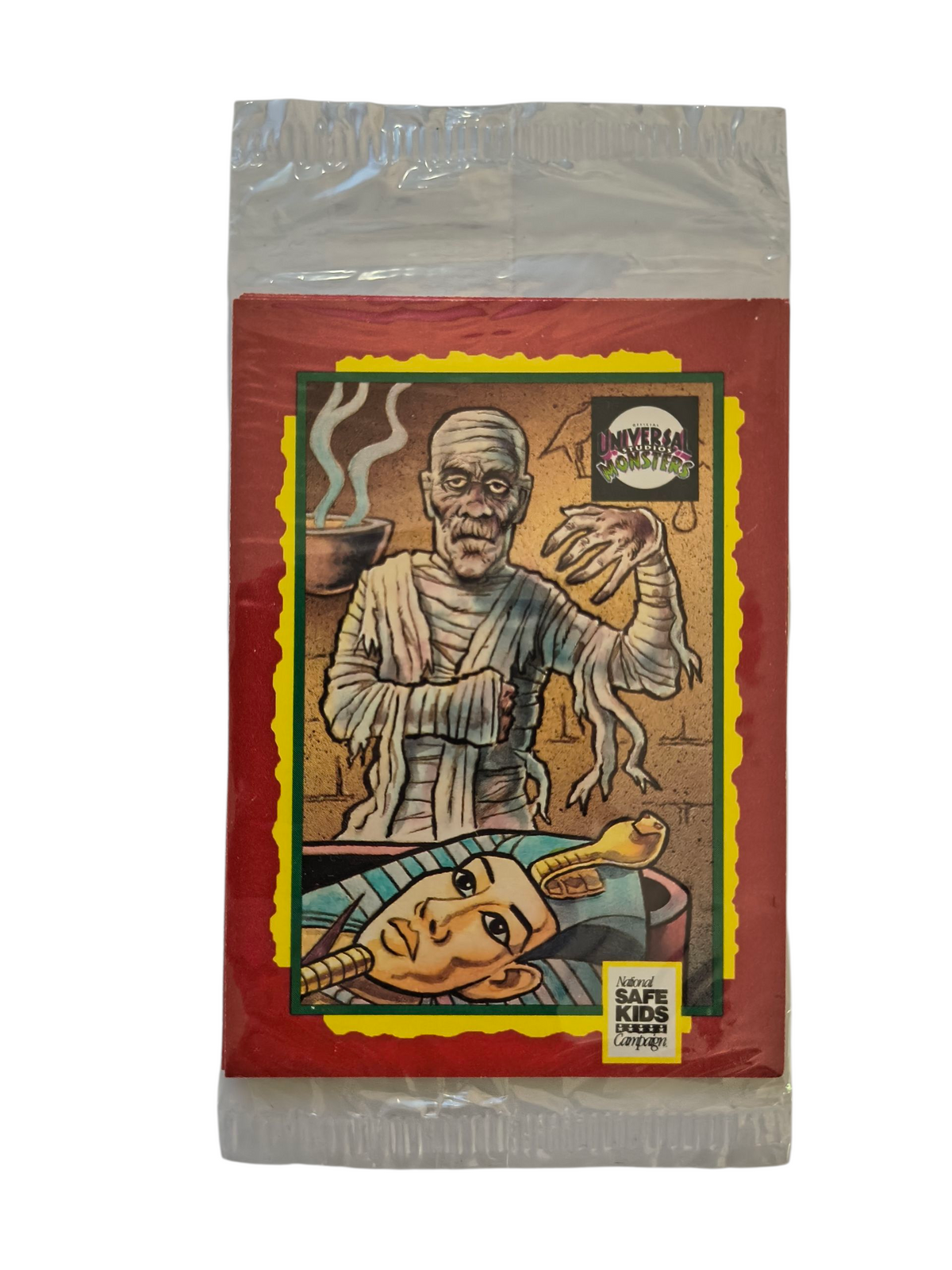 1991 Impel Safe Kids Universal Monsters Trading Card Treats Sealed Pack