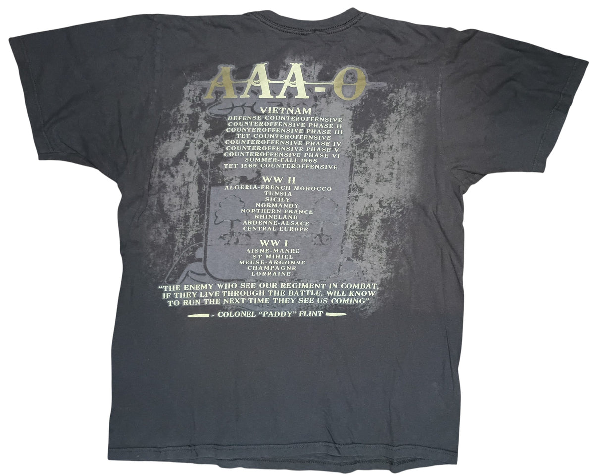 Apprime Courage Above All 39th Infantry Regt. Paddy Flint AAA-O Mens L T-Shirt image 2