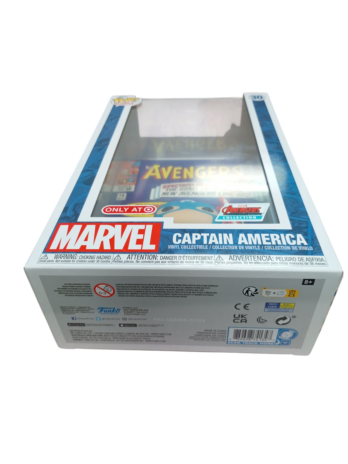 Funko Pop! Comic Covers #30 Captain America Avengers #16 Target Exclusive image 6
