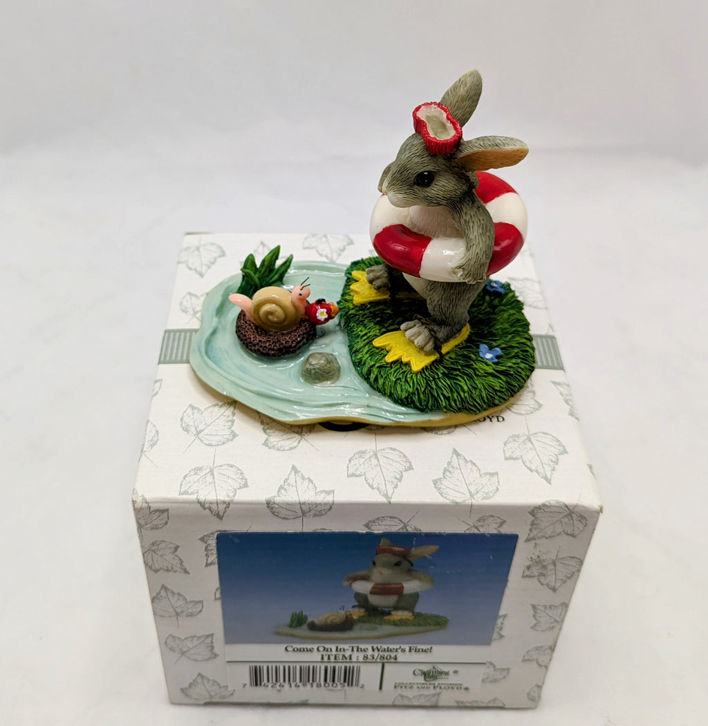Fitz And Floyd Charming Tails Come On In The Water's Fine Figurine 83/804 image 3