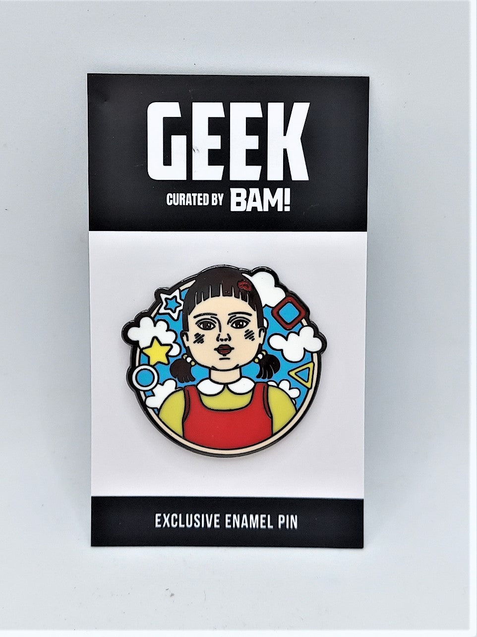 Exclusive BAM Geek Squid Games Enamel Pin