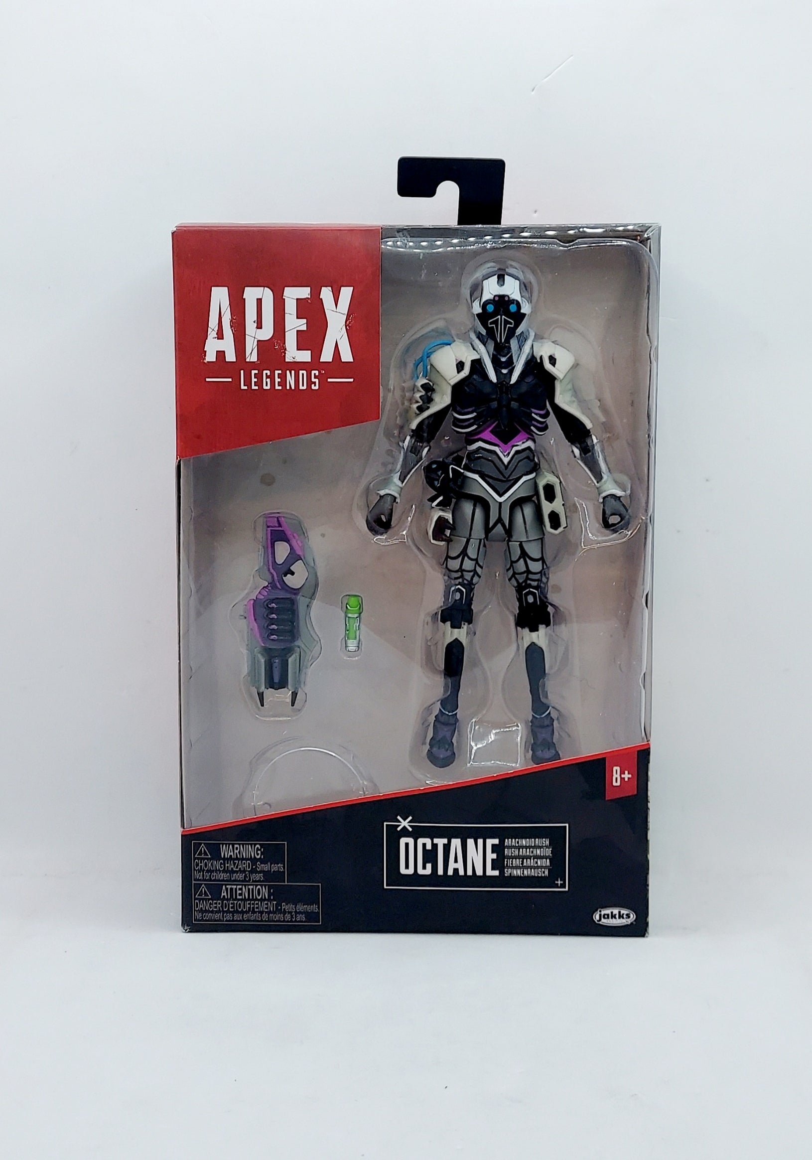 Jakks Pacific Apex Legends Series 5 Octane Figure Legendary Arachnoid Rush