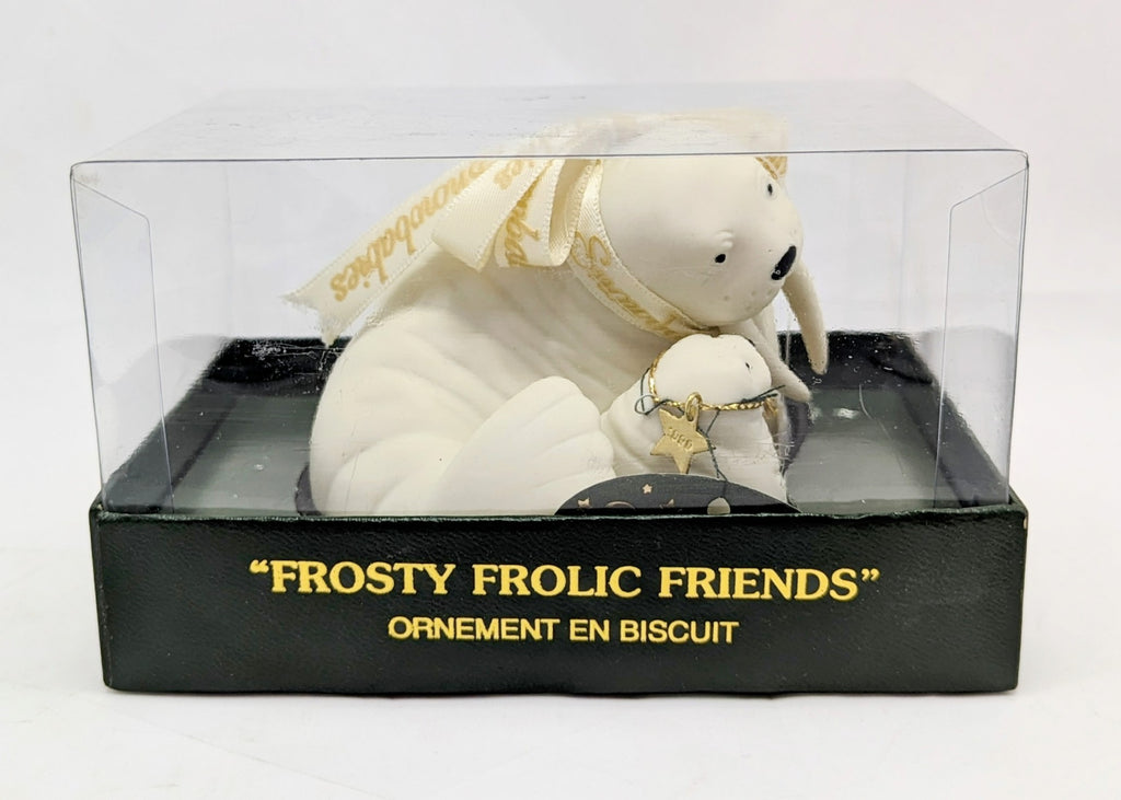 1999 Department 56 Snowbabies Frosty Frolic Friends Ornament Figurine