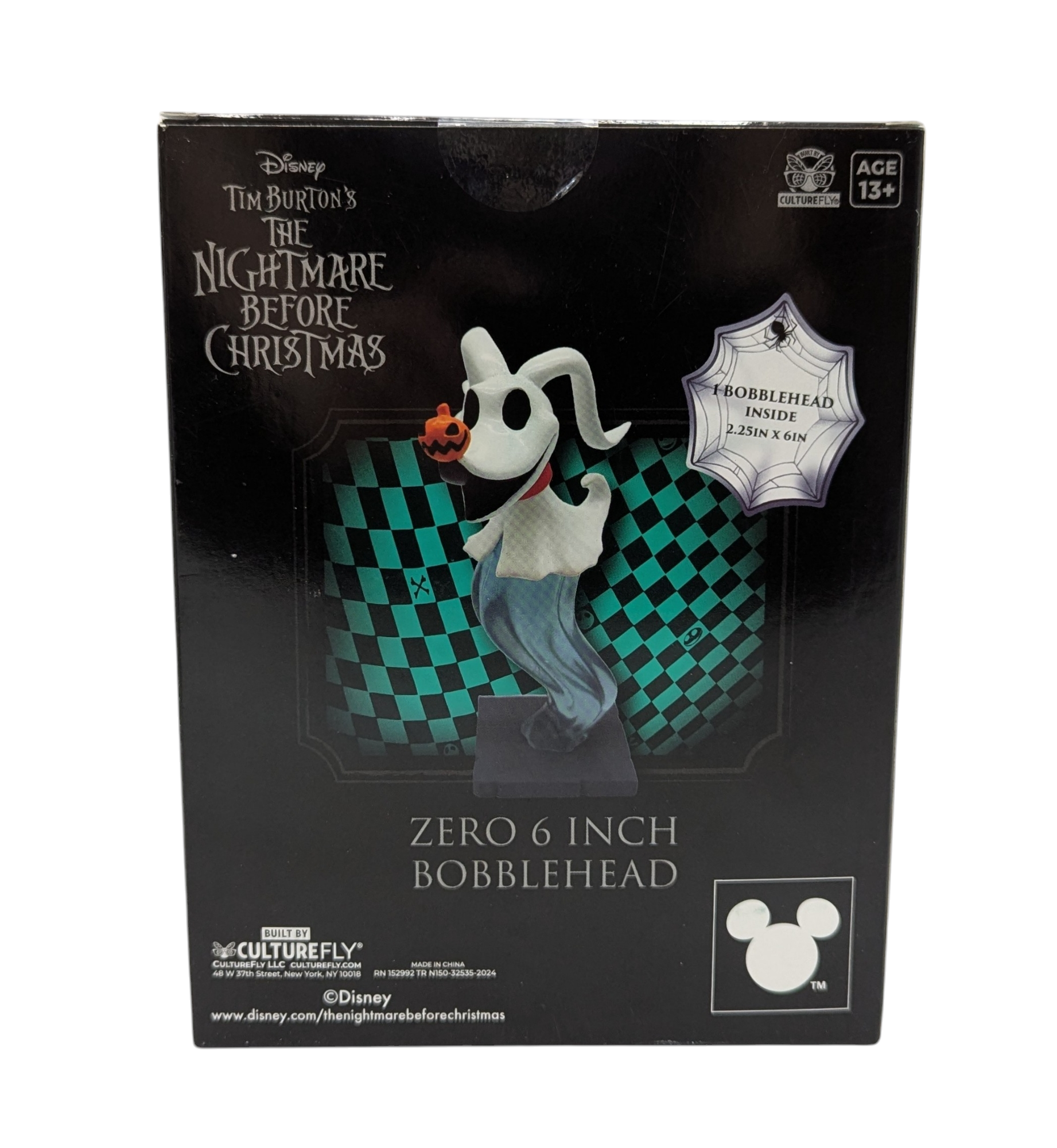 Culturefly Disney The Nightmare Before Christmas Zero 6" Bobblehead image 2