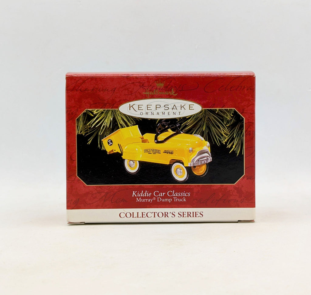 1997 Hallmark Keepsake Kiddie Car Classics Murray Dump Truck Ornament