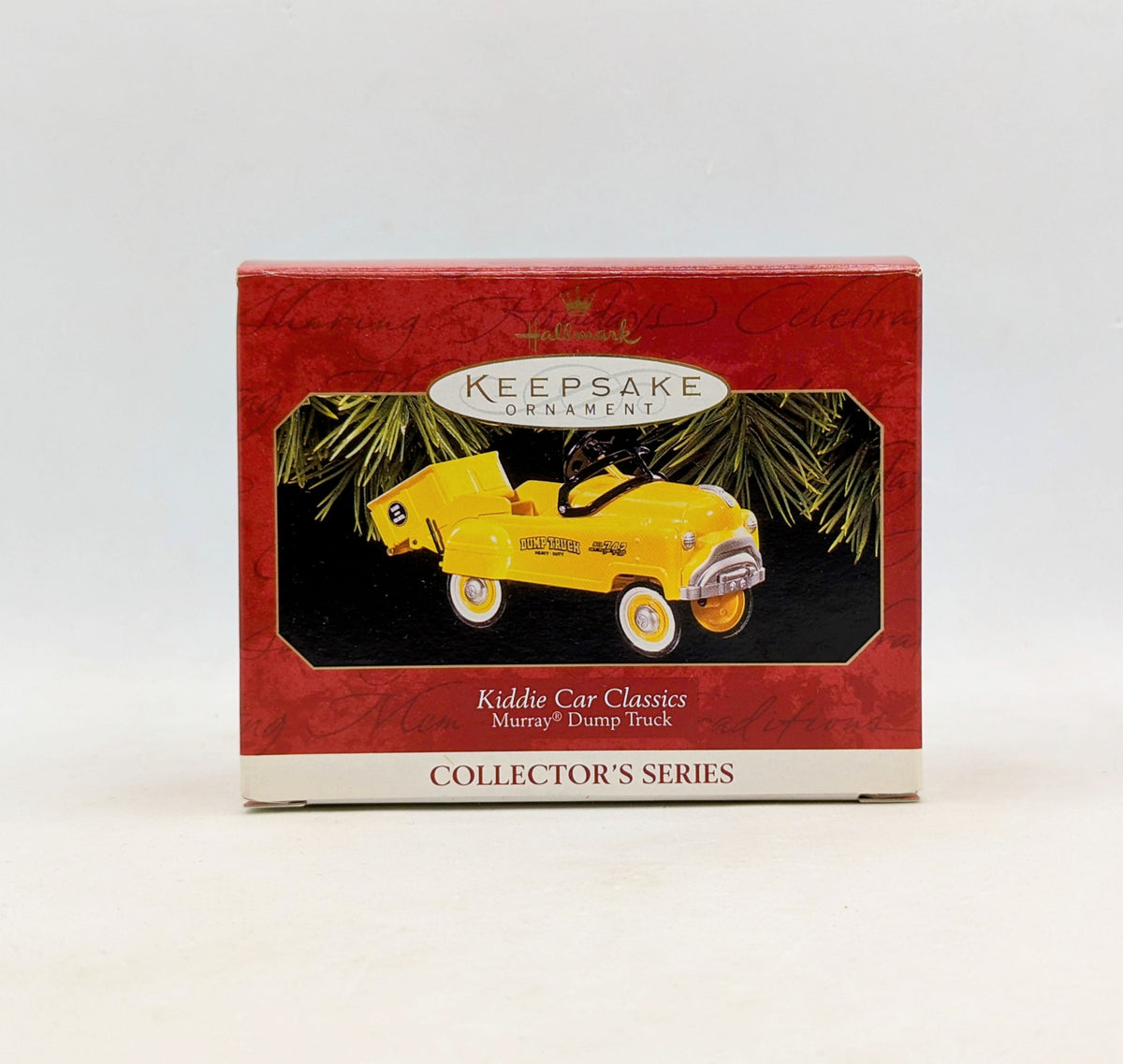 1997 Hallmark Keepsake Kiddie Car Classics Murray Dump Truck Ornament