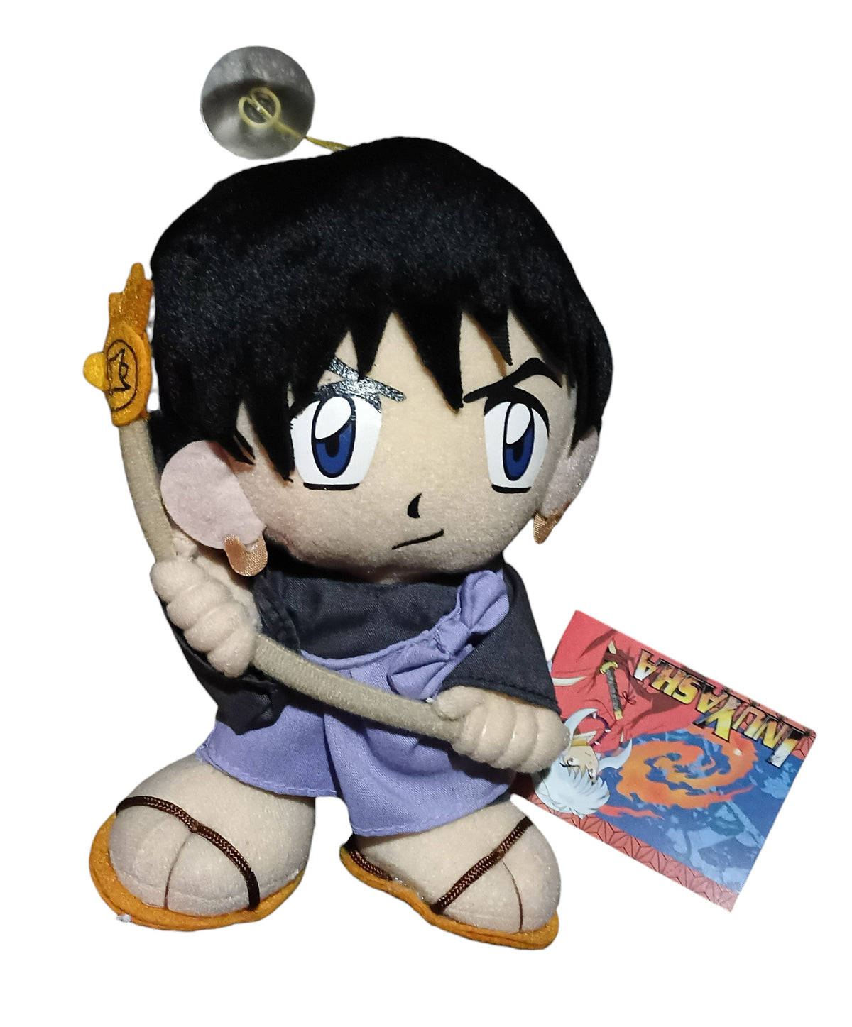 2004 Shogakukan Yomiuri TV Sunrise Inuyasha Miroku Rumiko Takahashi 8" Plush