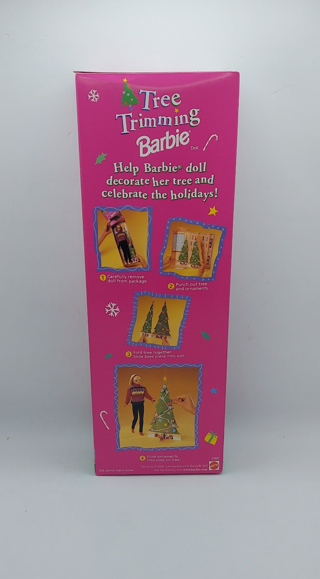 1998 Barbie Special Edition Tree Trimming image 2