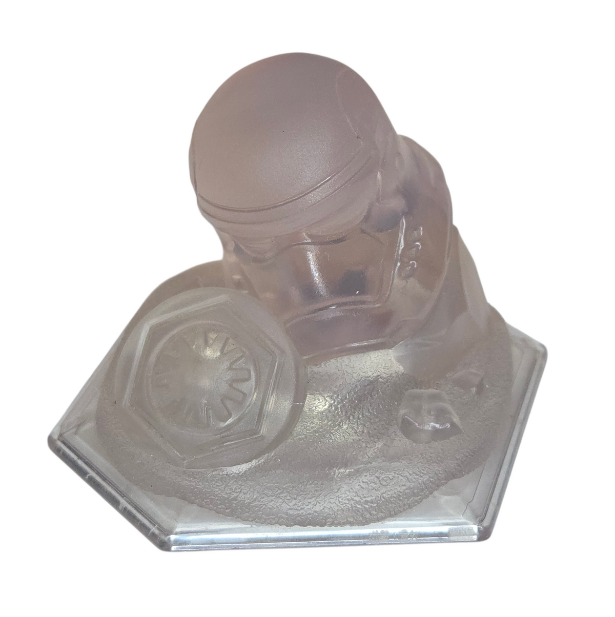 Disney Infinity 3.0 Star Wars Force Awakens Crystal Stormtrooper Helmet Piece