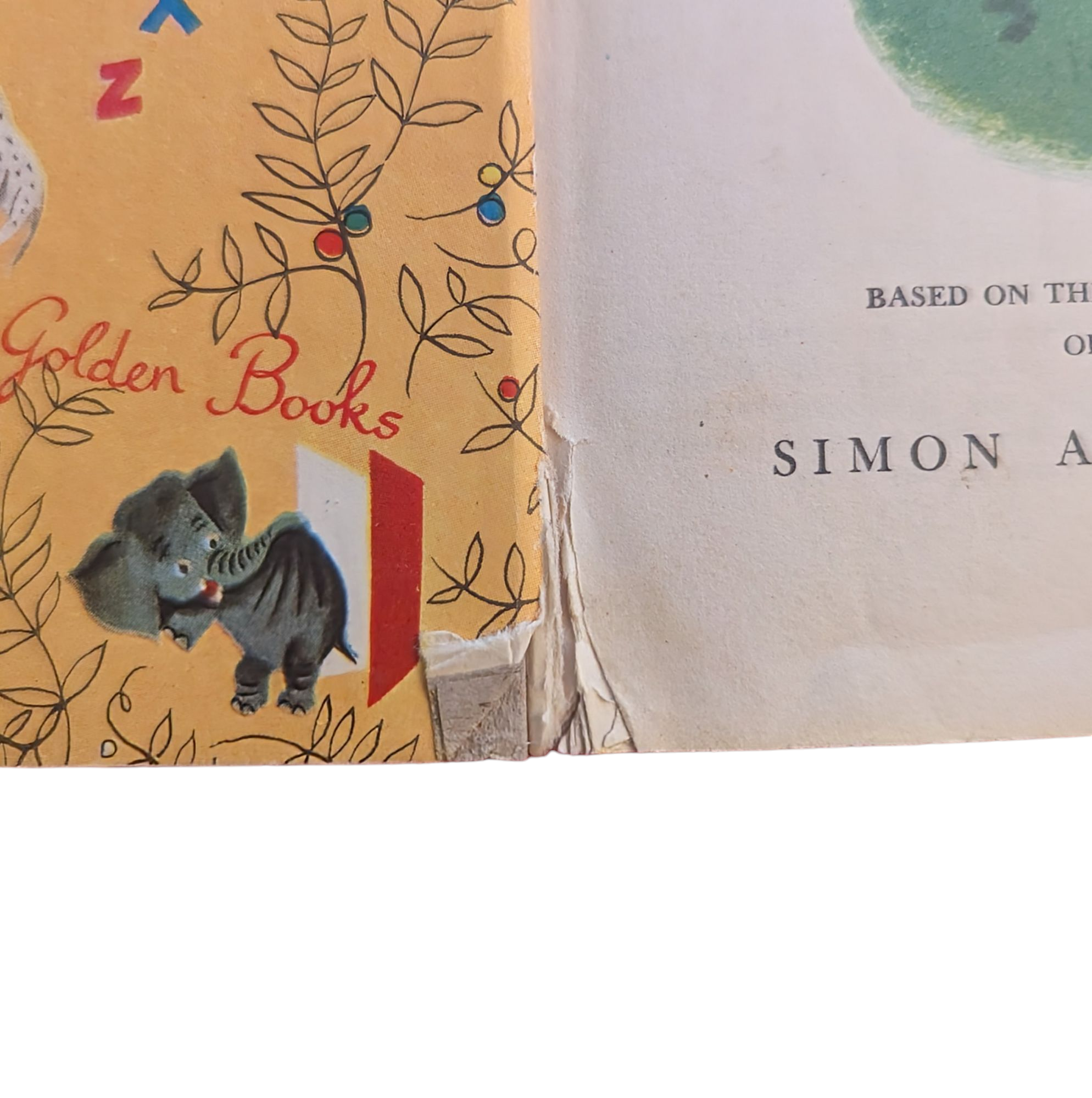 1948 A Little Golden Book Walt Disney's Bongo - HC image 4