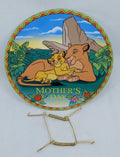 1997 Grolier Collectibles Disney Lion King Mother's Day A Mother's Love Plate