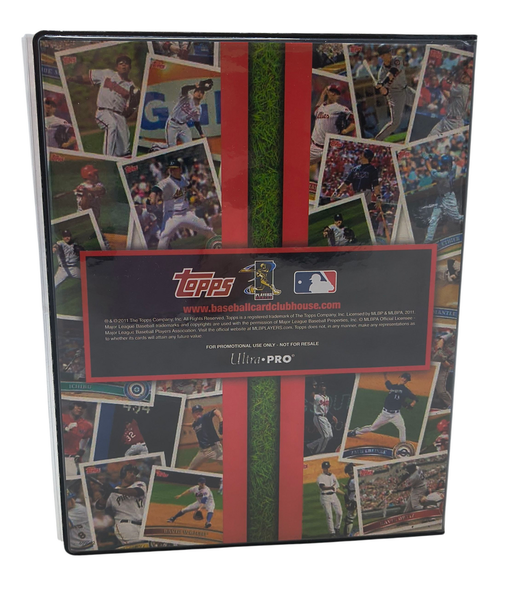 2011 Topps Baseball Card Collector's Kit Ultra PRO Album Promo Binder Only image 2