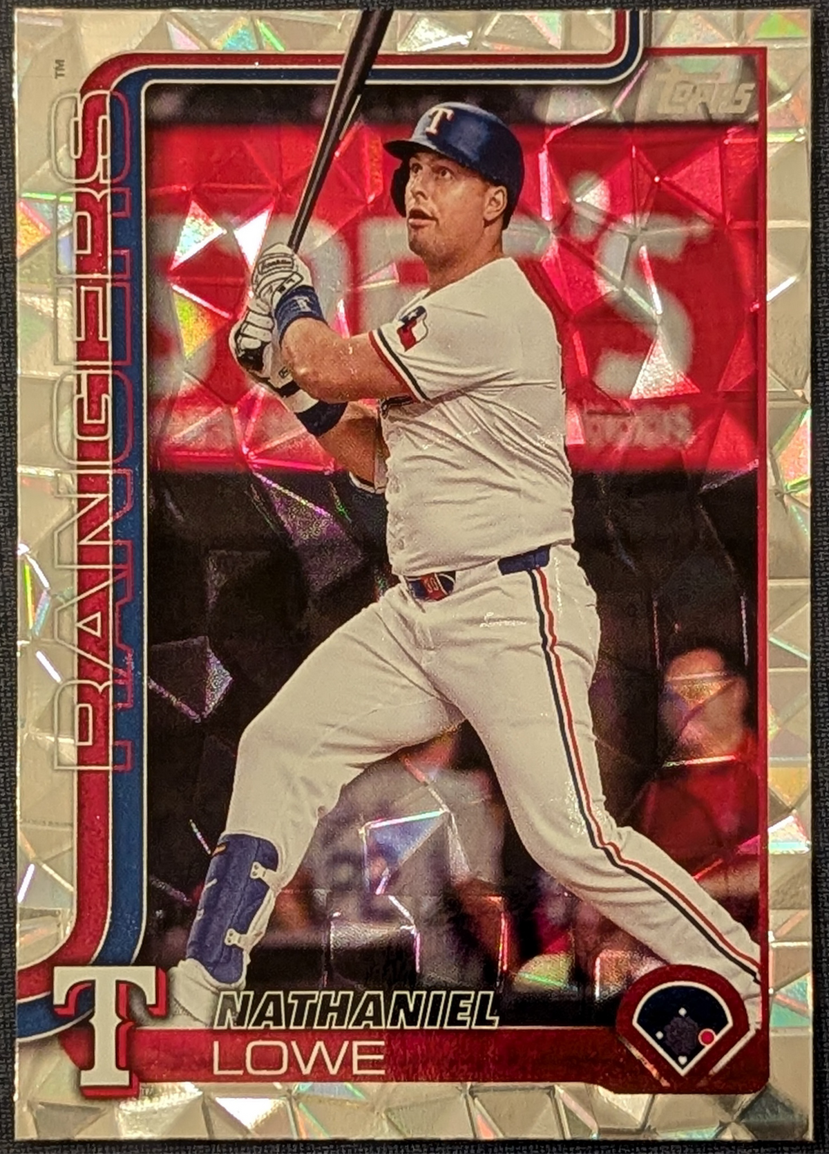 2025 Topps Baseball Diamante SP #259 Nathaniel Lowe Rangers