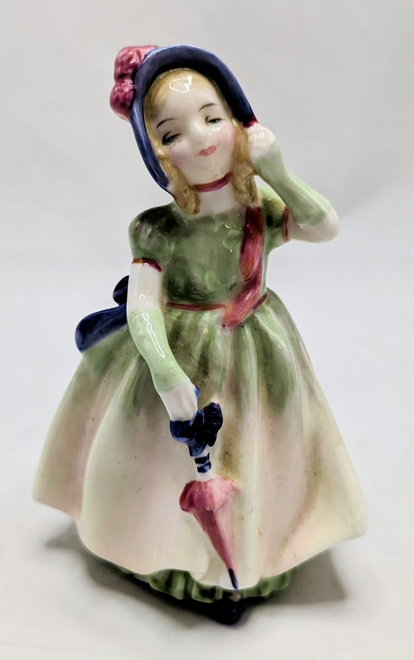 1935 Royal Doulton & Co Babie Girl Porcelain Figurine 5 inch
