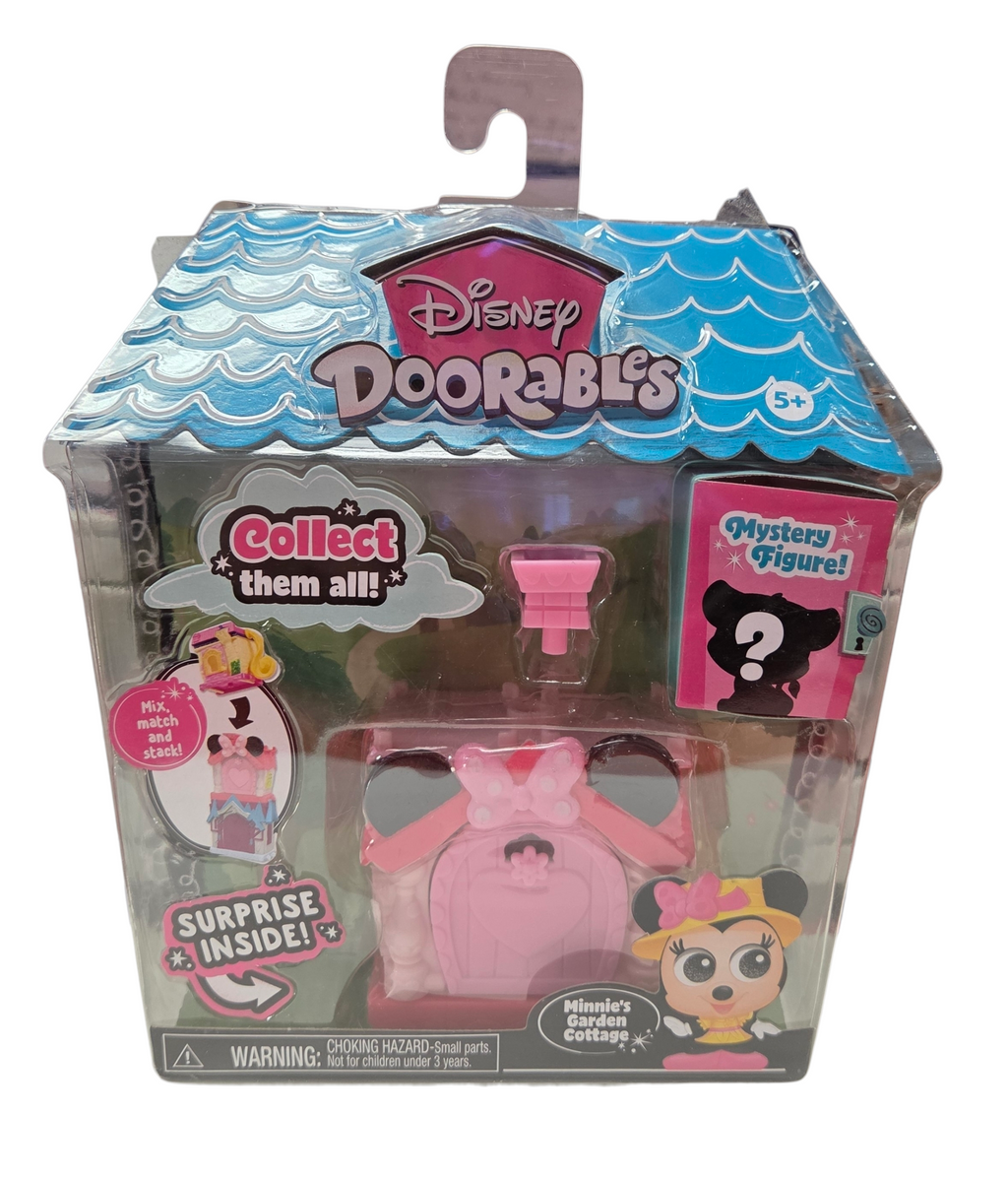Disney Doorables Minnie Mouse Garden Cottage Mini Playset w/ Mystery Figure