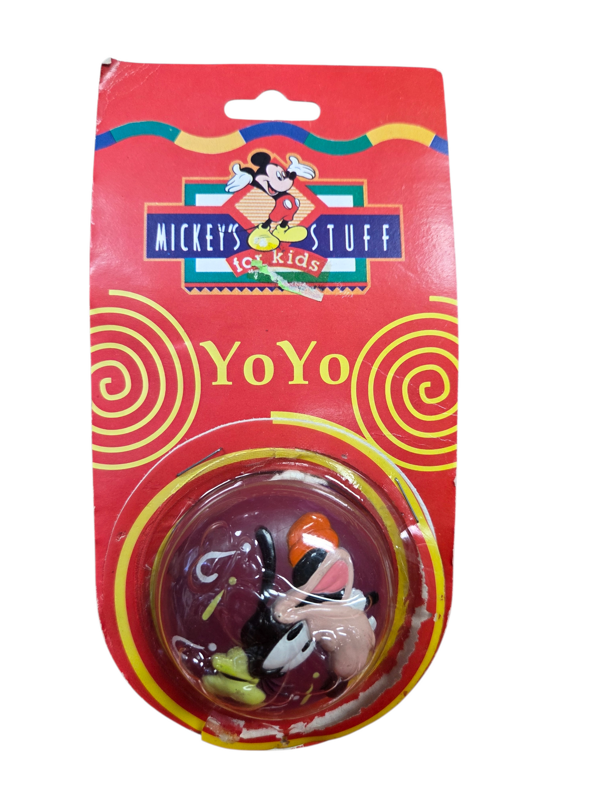 1990s Ja-Ru Disney Mickeys Stuff For Kids Goofy Yo-Yo YoYo #690