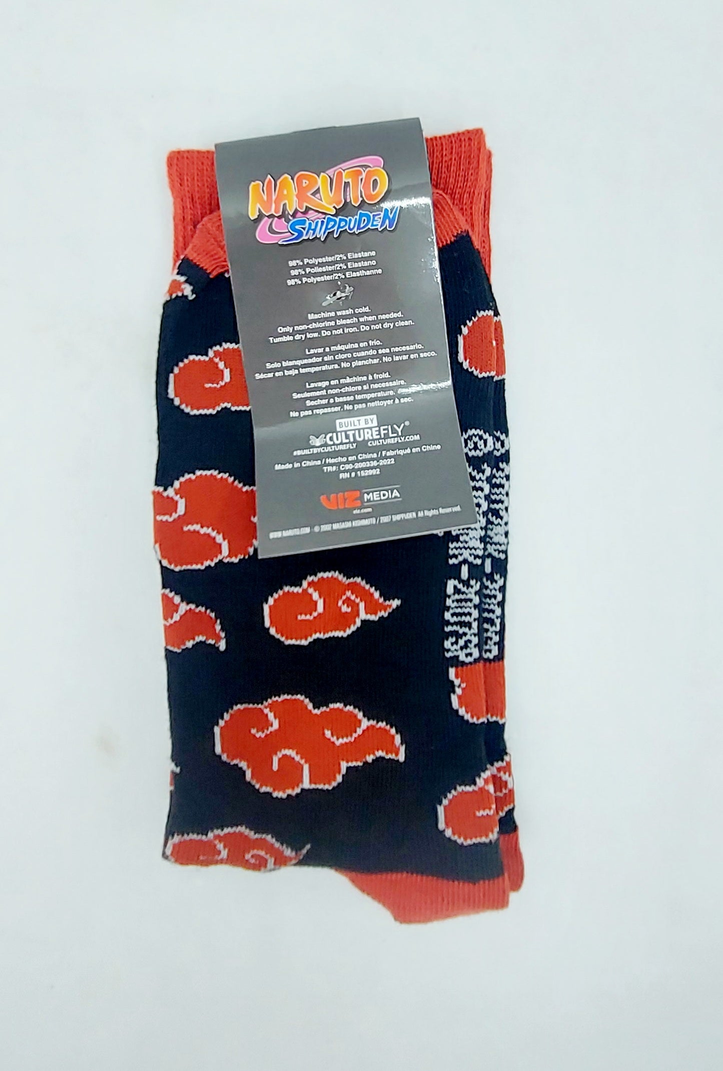 Culturefly Naruto Shippuden Crew Socks image 3