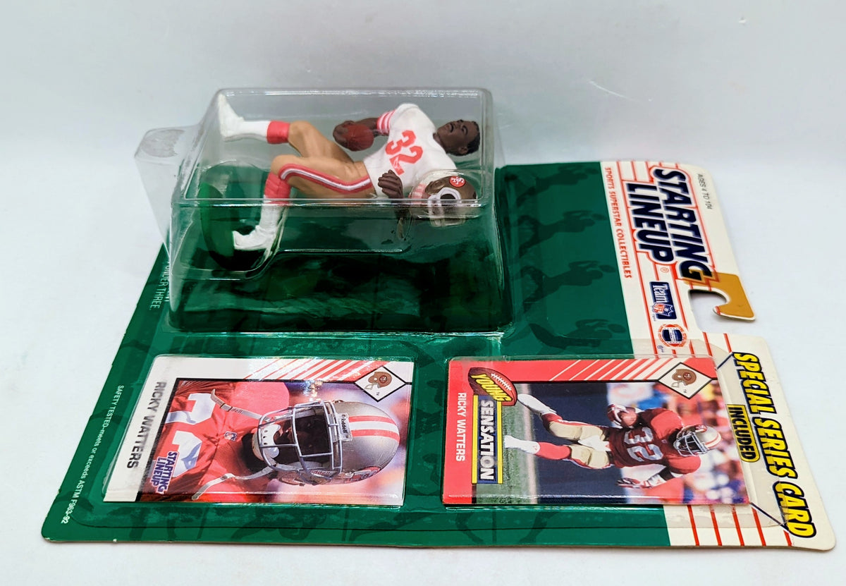 1993 Kenner Starting Lineup Ricky Waters San Francisco 49ers NFL Figure image 3