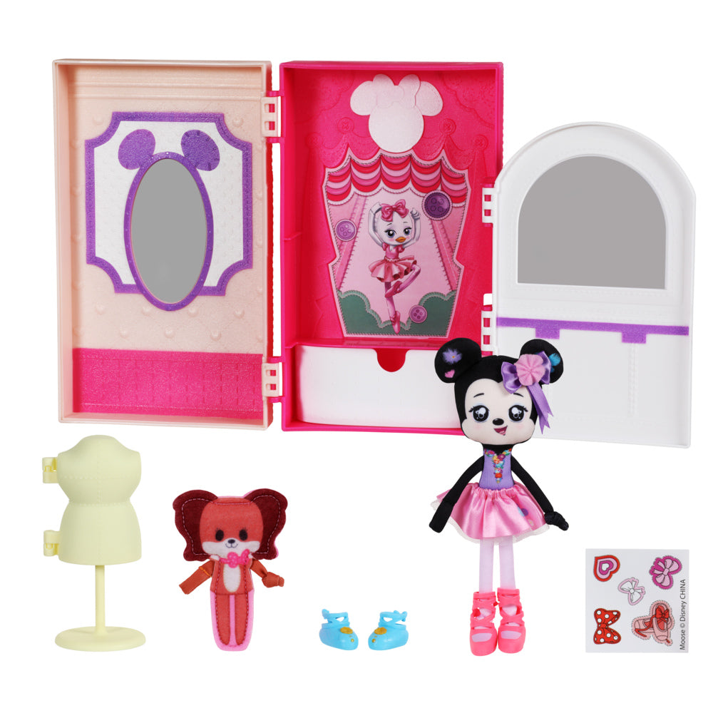 Disney Sweet Seams Deluxe Doll Pack – Disney Minnie’s Ballet Studio with Fifi image 2