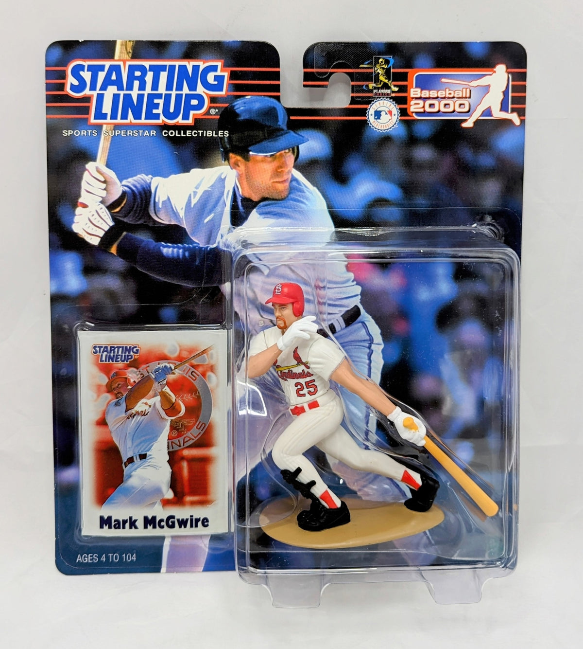 2000 Starting Lineup Mark McGwire St Louis Cardinals Baseball Figure