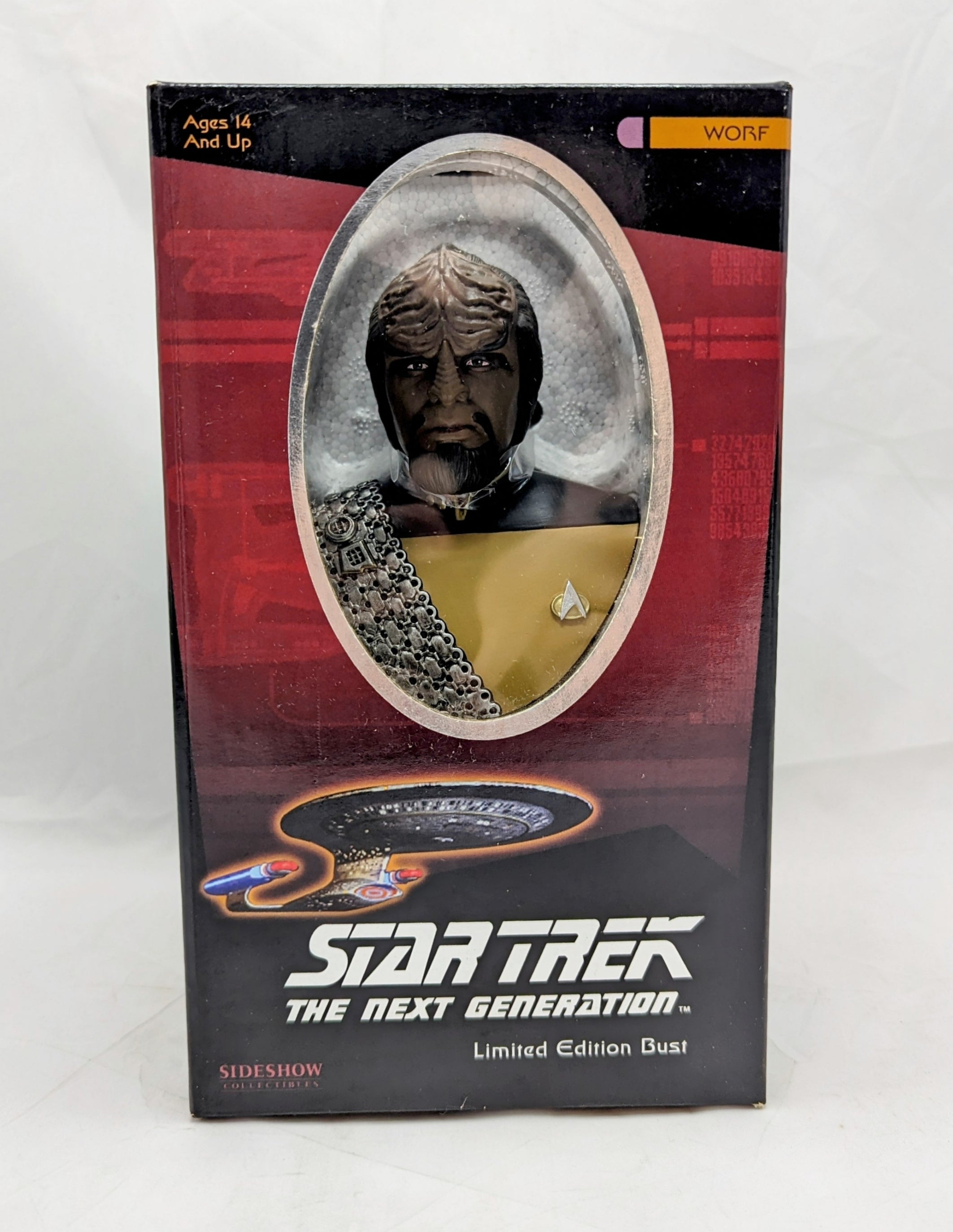Sideshow Collectibles Star Trek Limited Edition Worf Bust