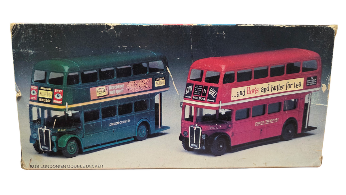 Solido Large Brymay Matches Double Decker Green Bus 1:50 Scale #4402 image 2