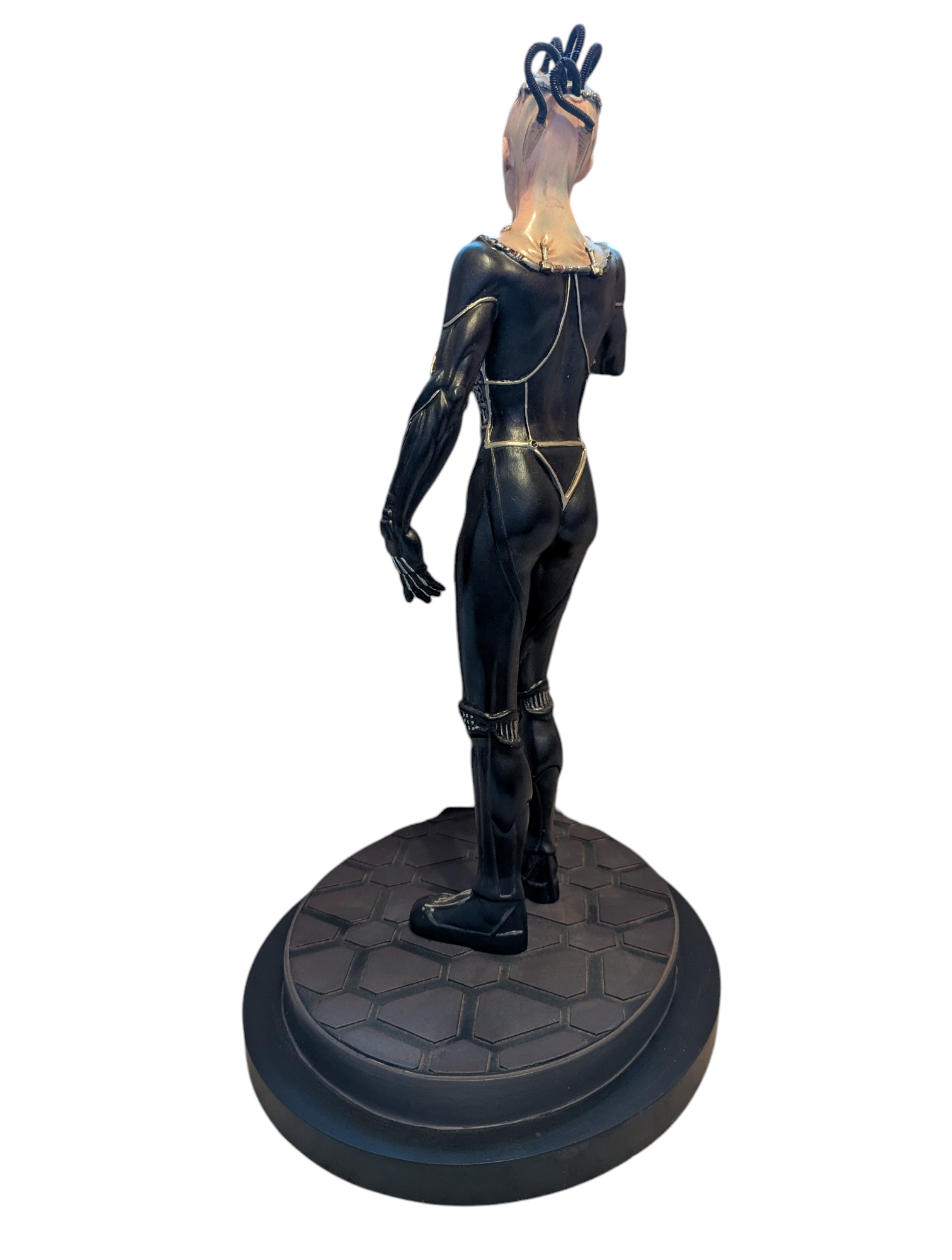 1997 Playmates Star Trek Latinum Edition Borg Queen Statue 15inch image 2