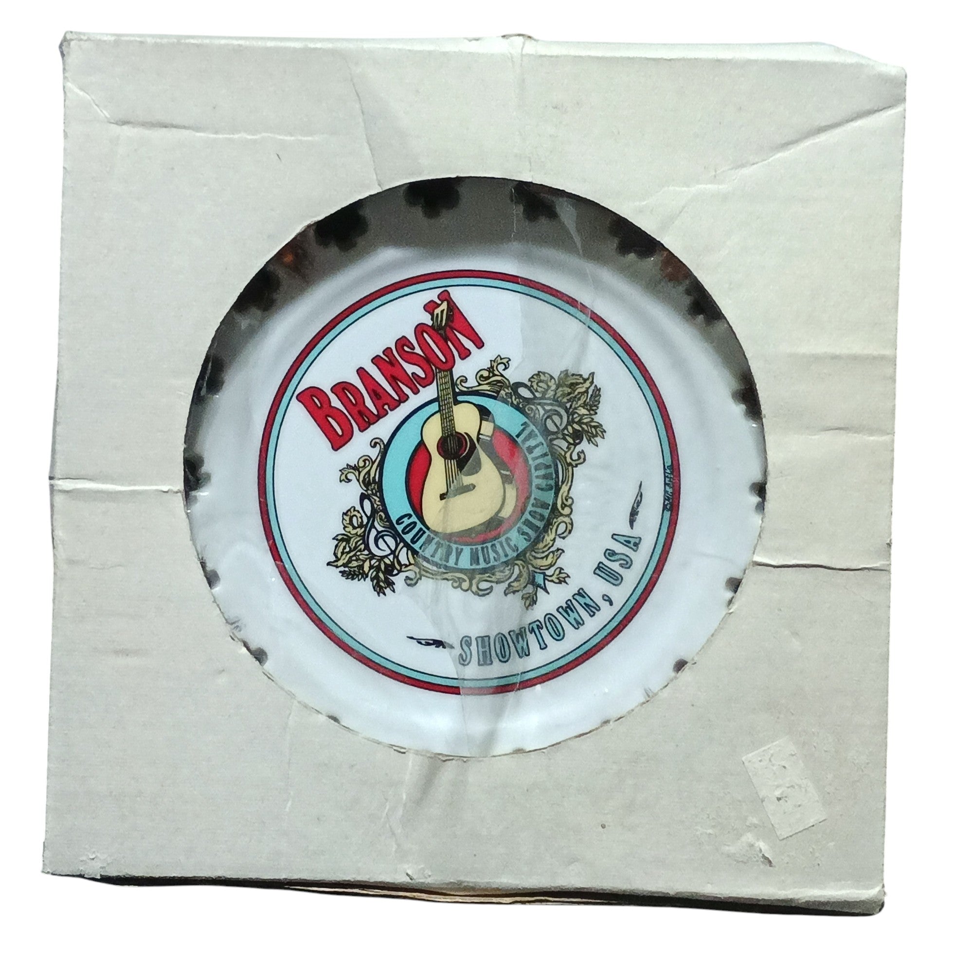 Branson Showtown USA 6" Ceramic Souvenir Plate Collectible Decorative Wall Decor