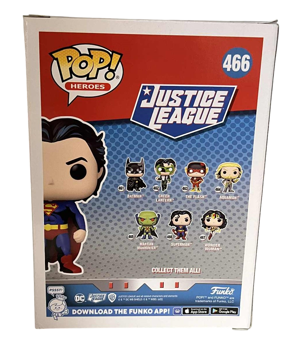 Funko POP! Heroes Justice League Comics Superman #466 Target Exclusive image 2