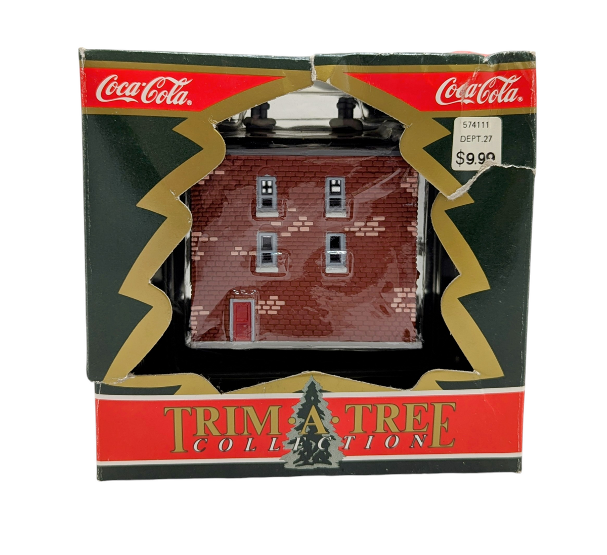 1991 Coca Cola Trim A Tree Collection Jacob's Pharmacy Ornament image 2