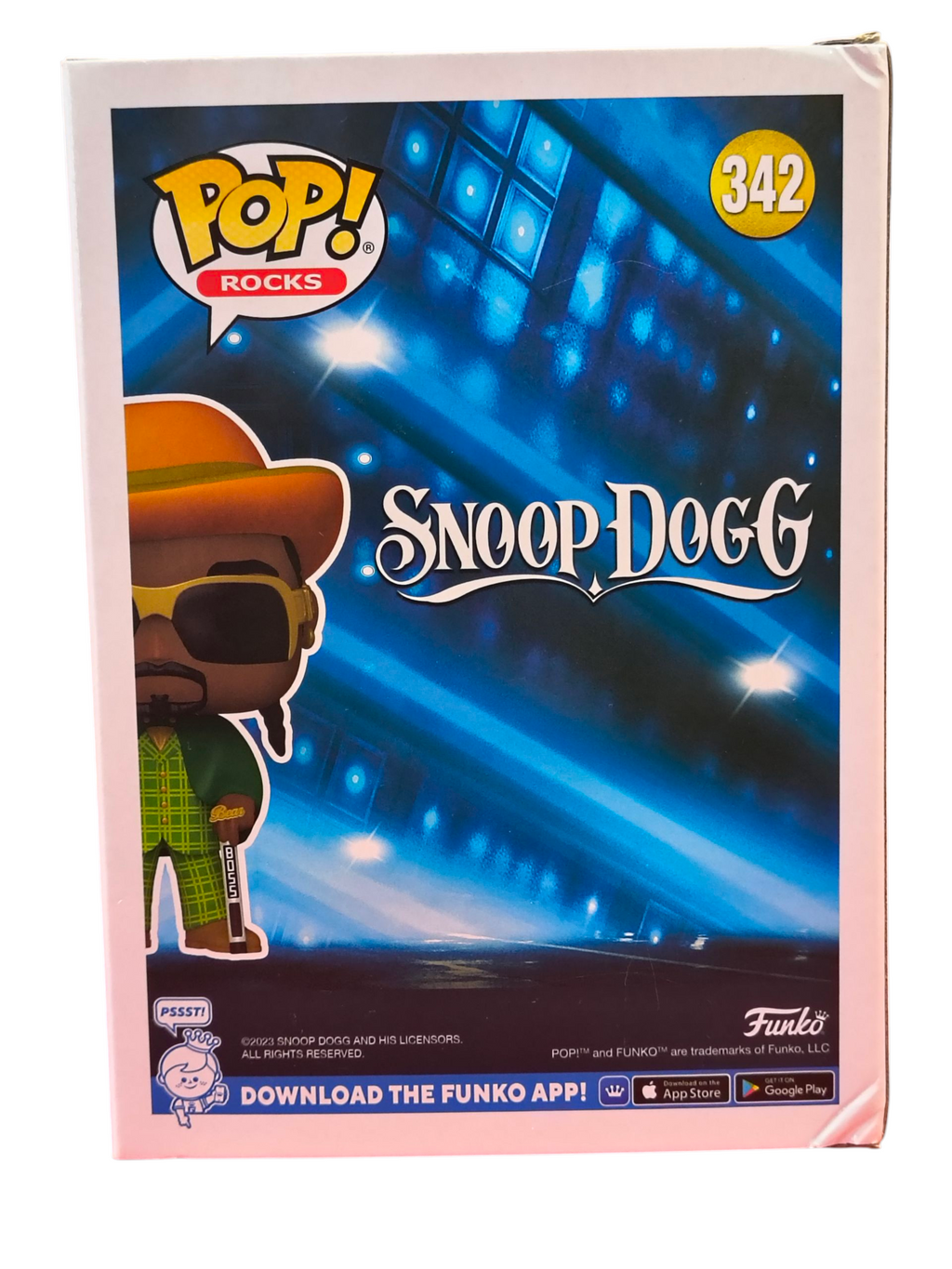 2023 Funko Pop Snoop Dogg With Chalice #342 - SC image 2