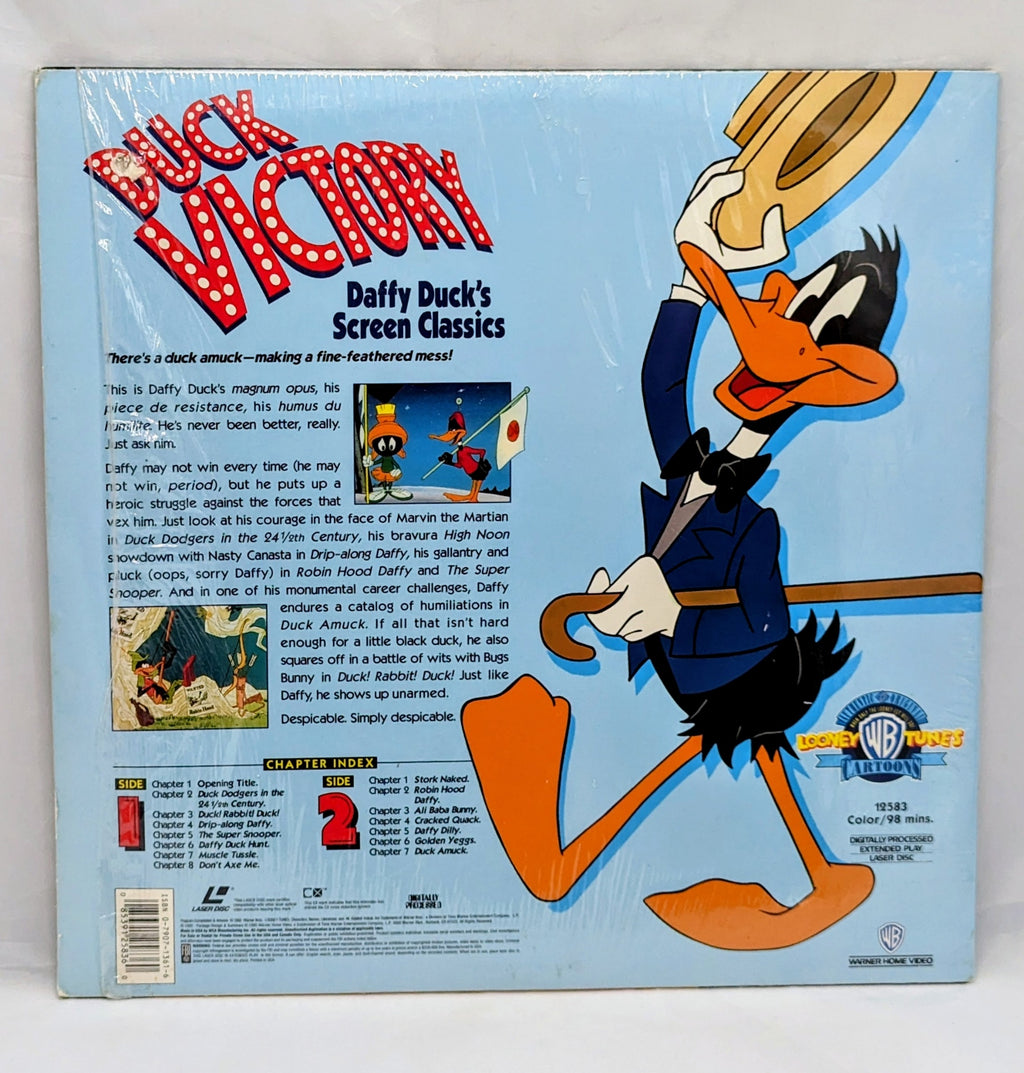 1992 Warner Duck Victory Daffy Duck's Screen Classics Laserdisc 12583 image 2